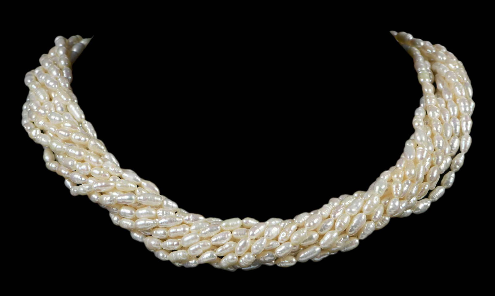 18kt. Pearl and Diamond Necklace (1 of 11)