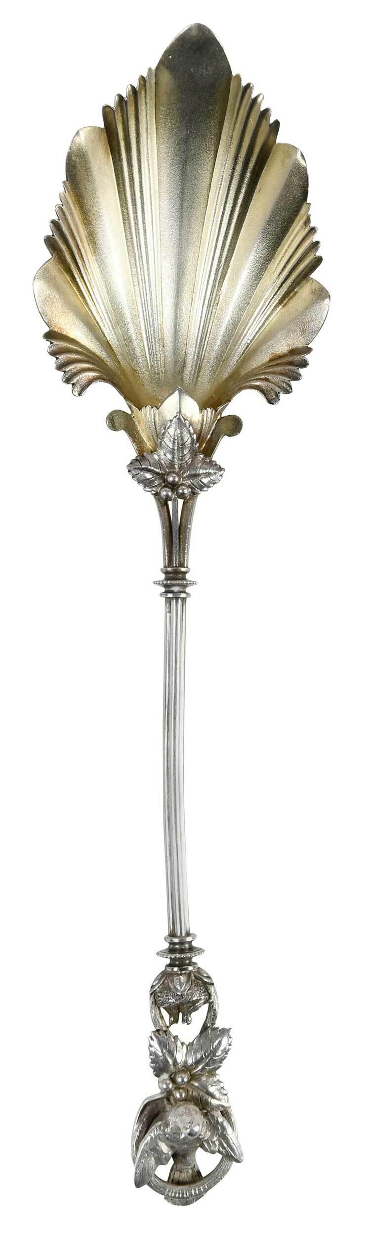 Sterling Bird and Nest Serving Spoon (1 of 8)