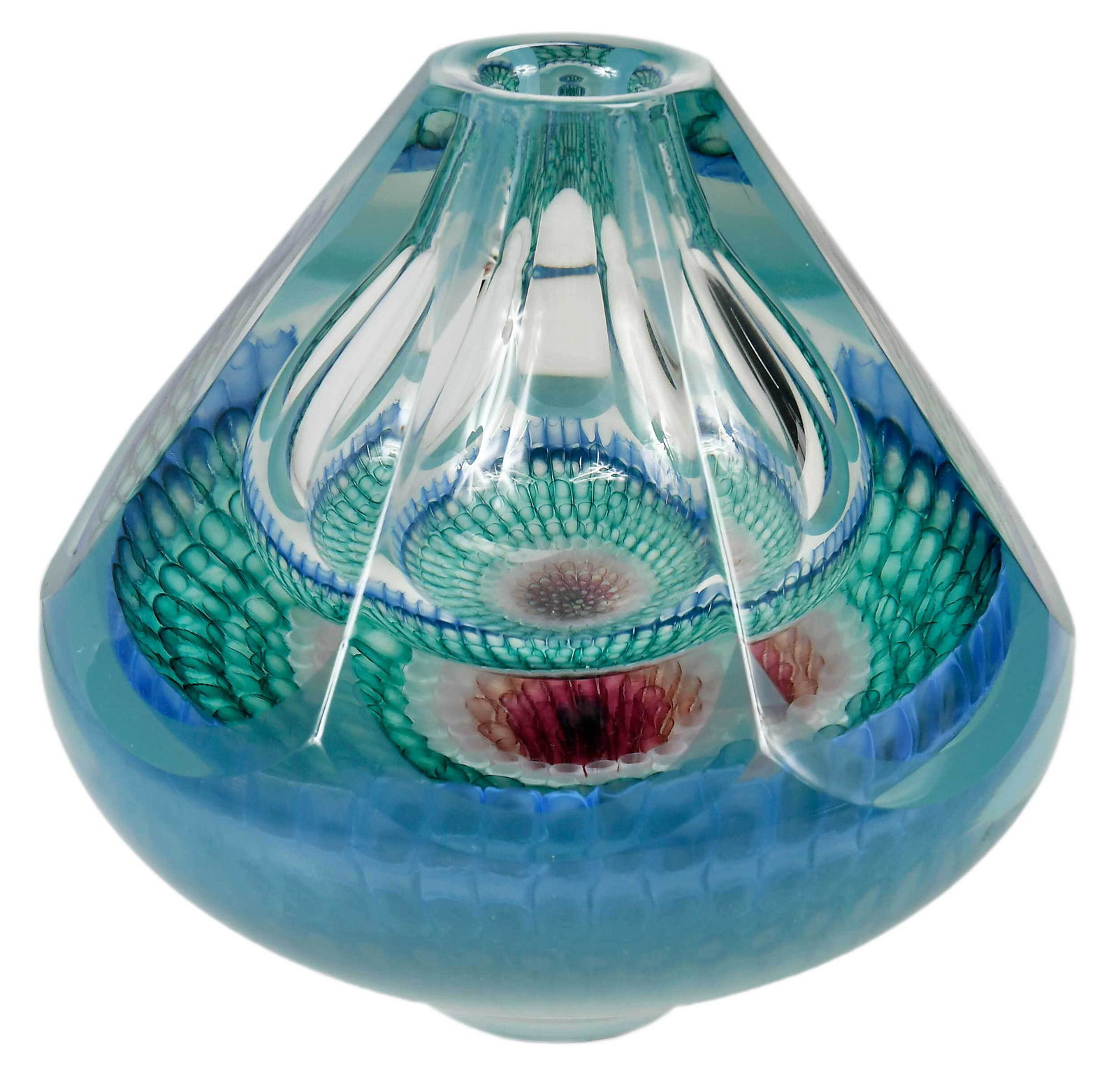 Gary Beecham Blown Art Glass Vase (1 of 13)