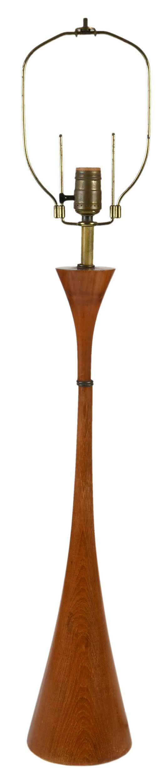 Rude Osolnik Turned Walnut Lamp (1 of 6)