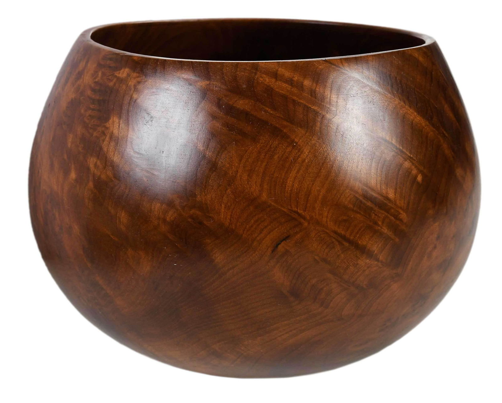 Rude Osolnik Turned Redwood Lace Burl Bowl (1 of 10)