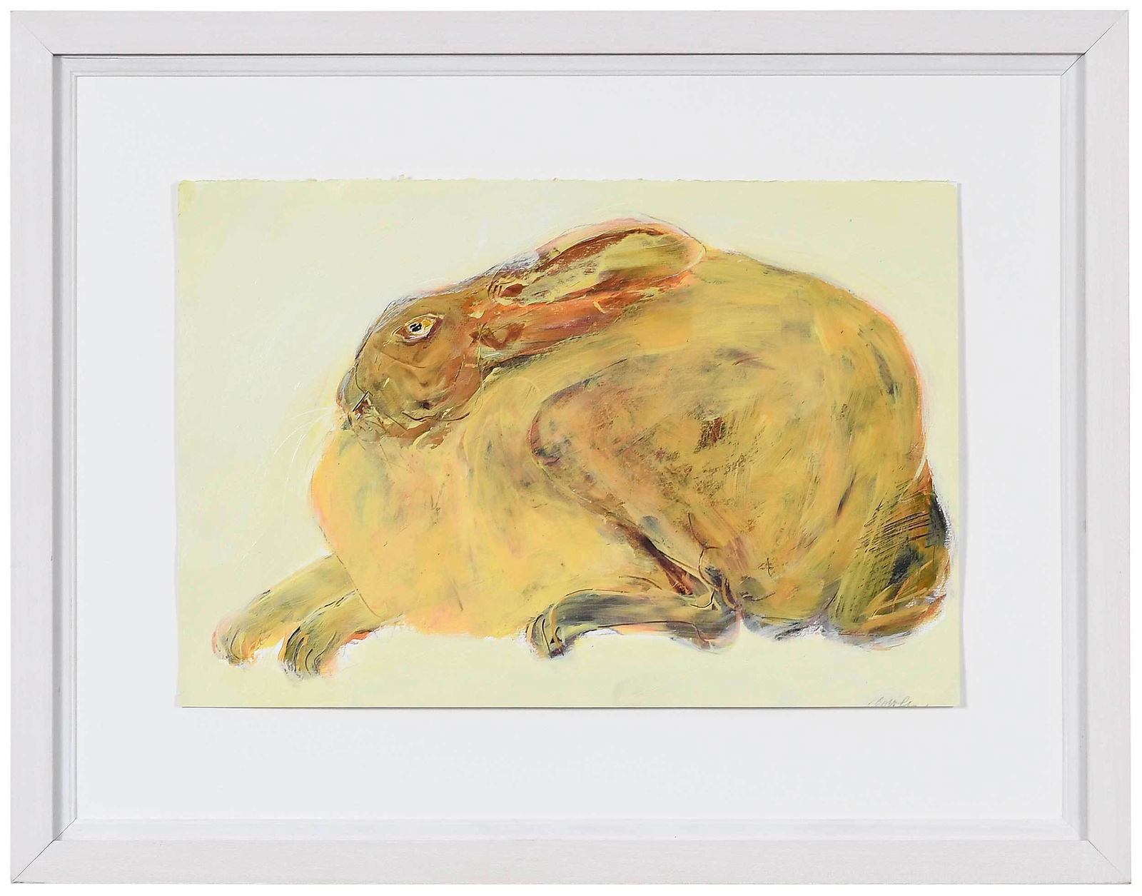 Ian Bowles Rabbit Painting (1 of 4)