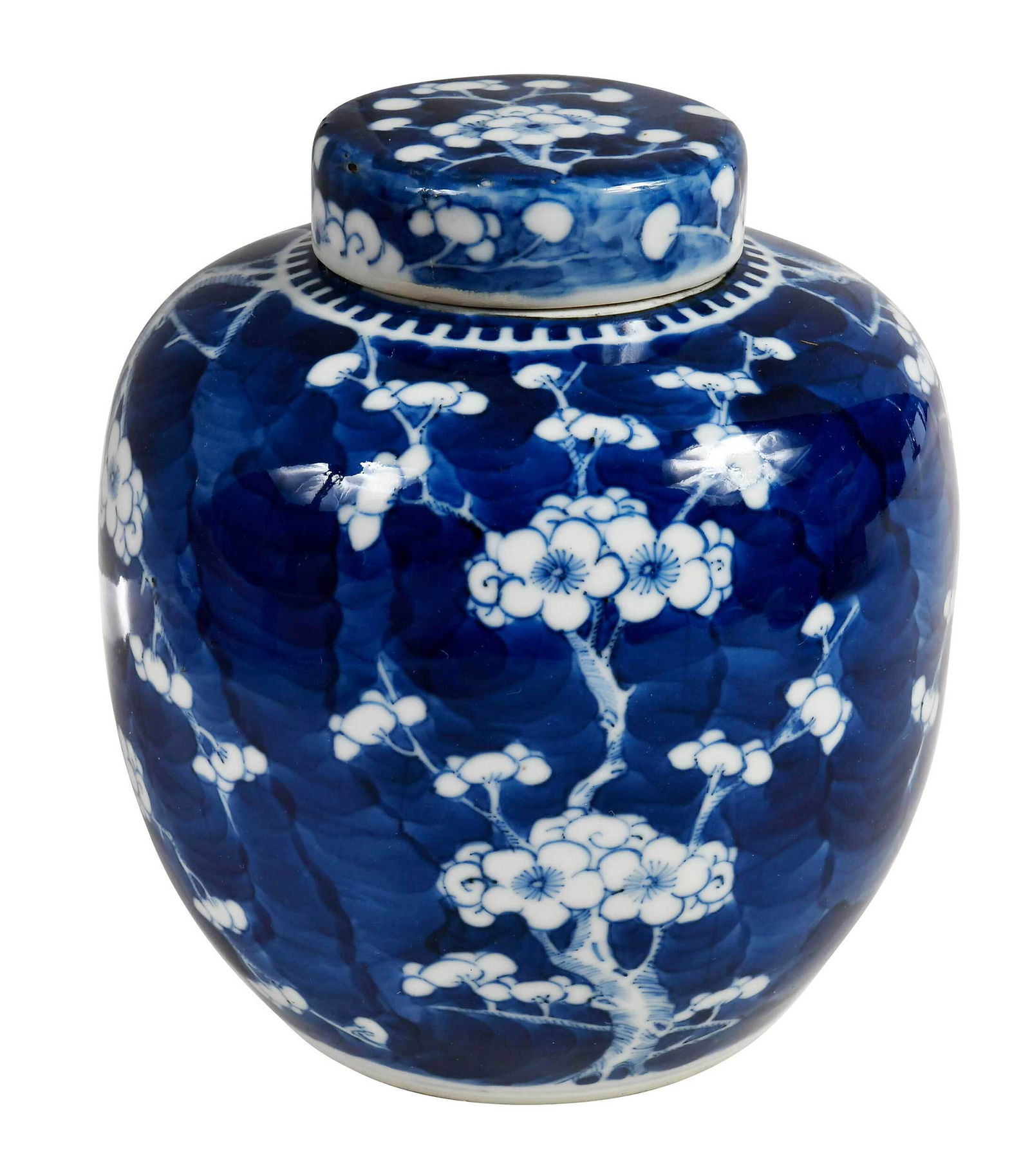 Chinese Blue and White Porcelain Ginger Jar (1 of 9)