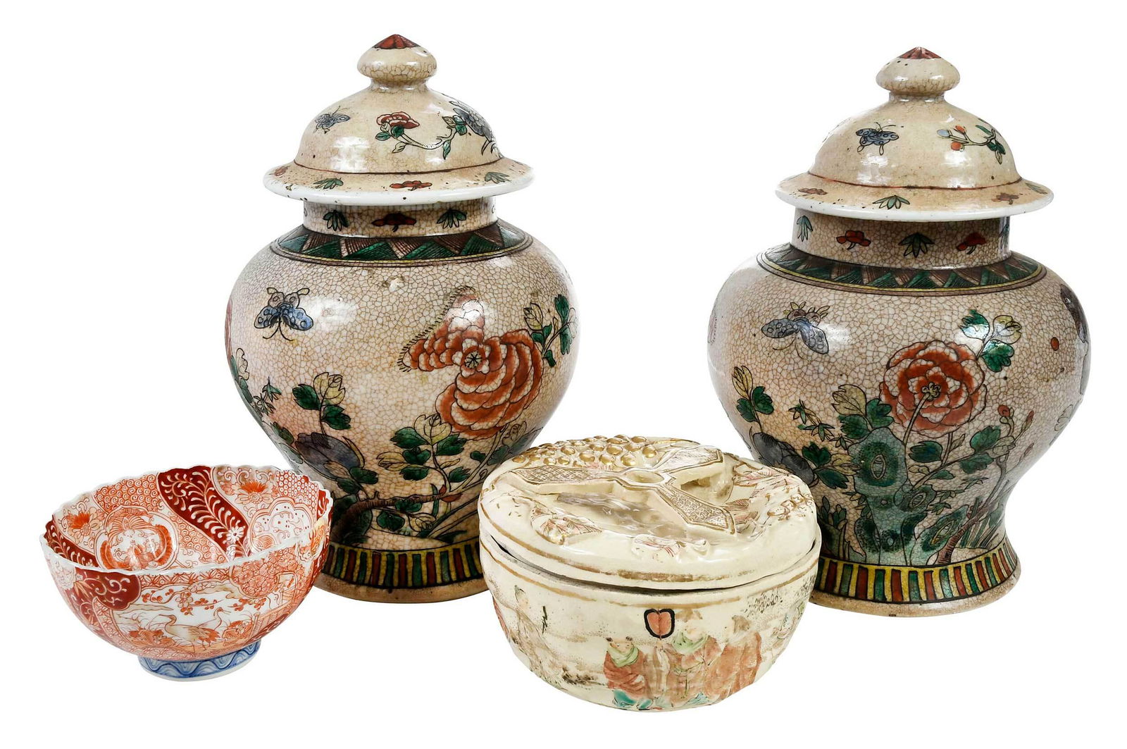 Four Pieces of Chinese and Japanese Ceramics (1 of 10)