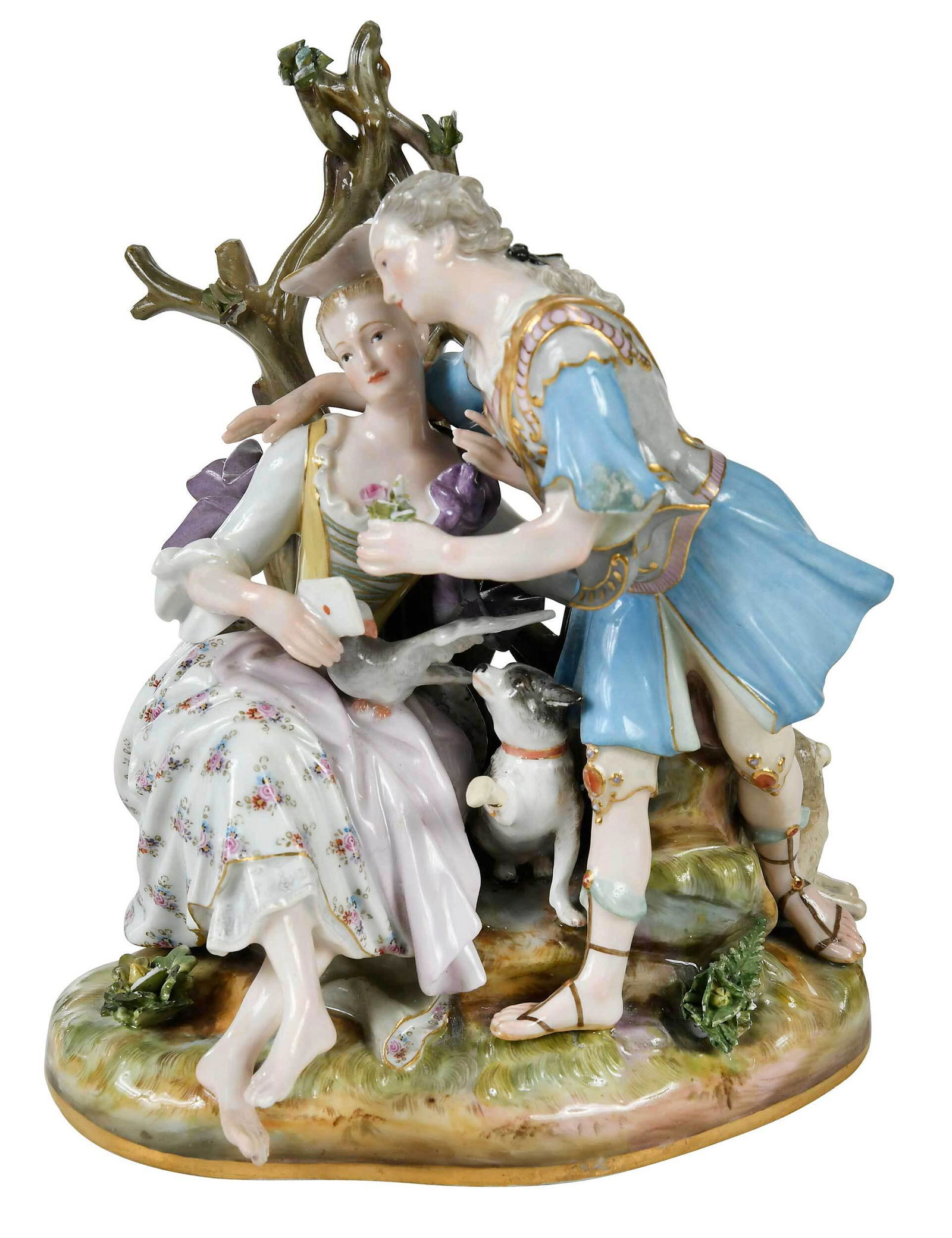 Meissen Porcelain Figural Group (1 of 10)