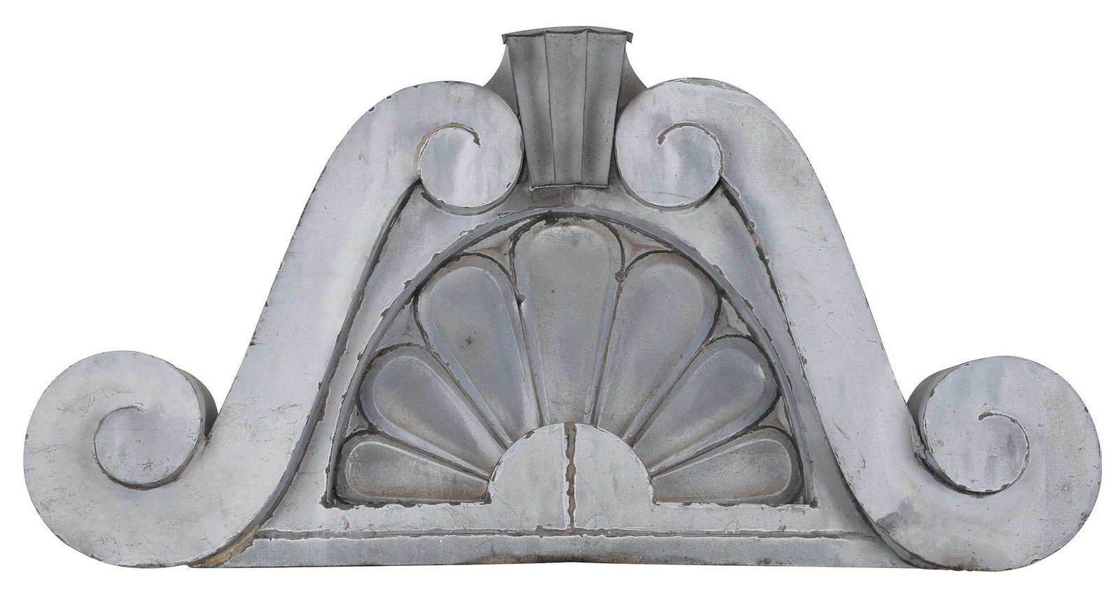 Vintage Painted Tole Architectural Over Door (1 of 3)