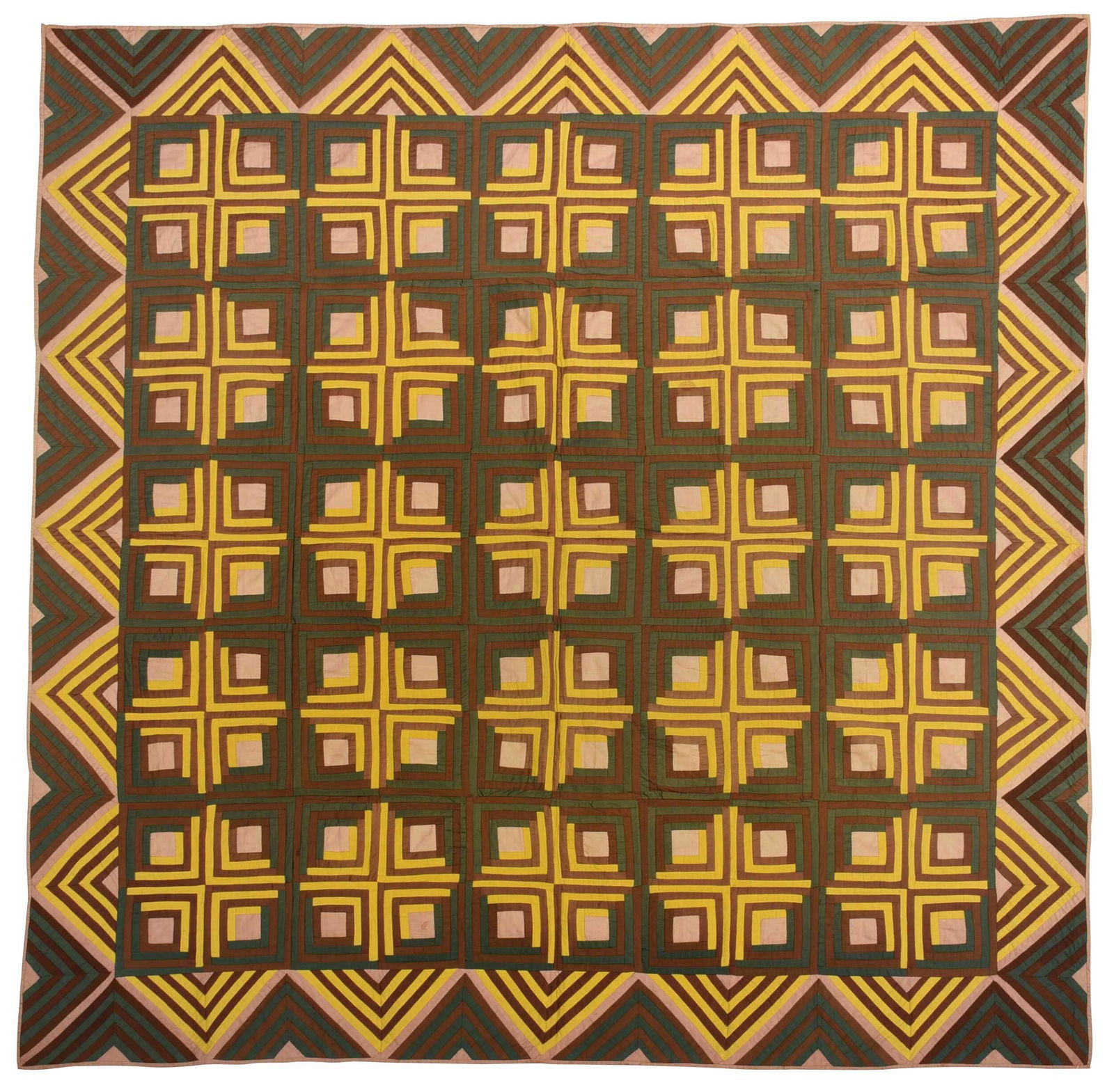 Pennsylvania Pieced Cotton Quilt (1 of 5)