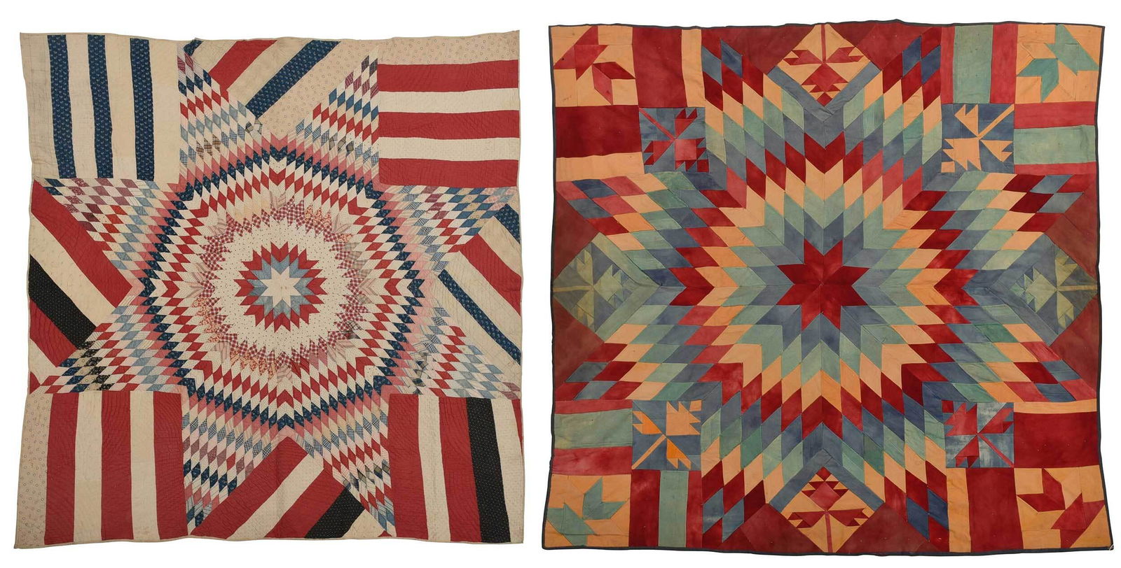 Two 19th Century American Quilts (1 of 11)
