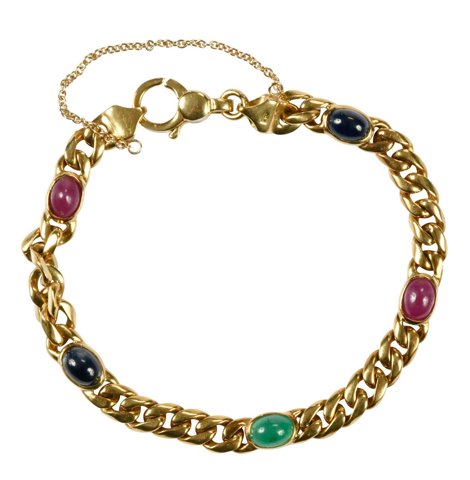 18kt. Gemstone Bracelet (1 of 6)