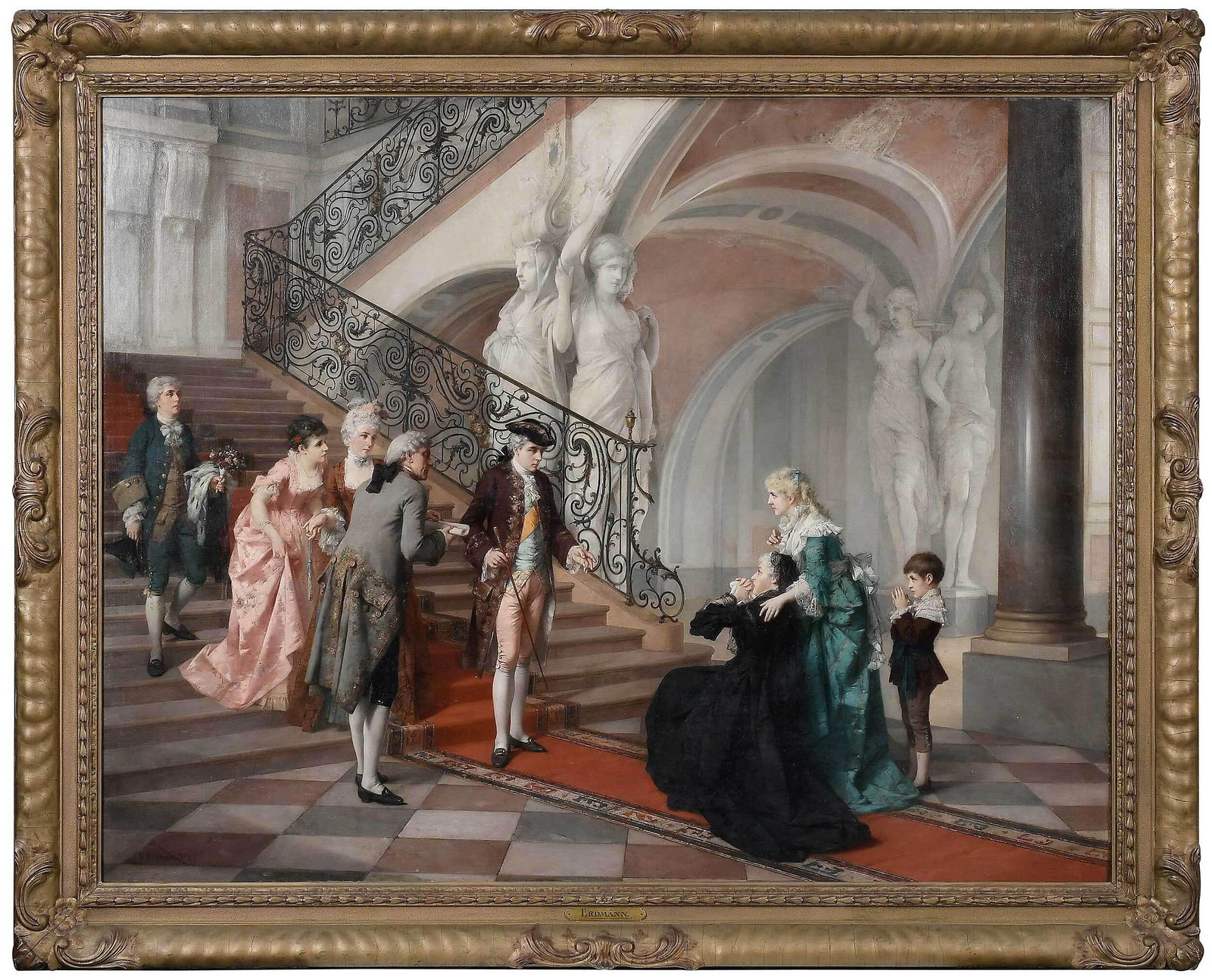 Otto Wilhelm Eduard Erdmann Genre Painting (1 of 12)