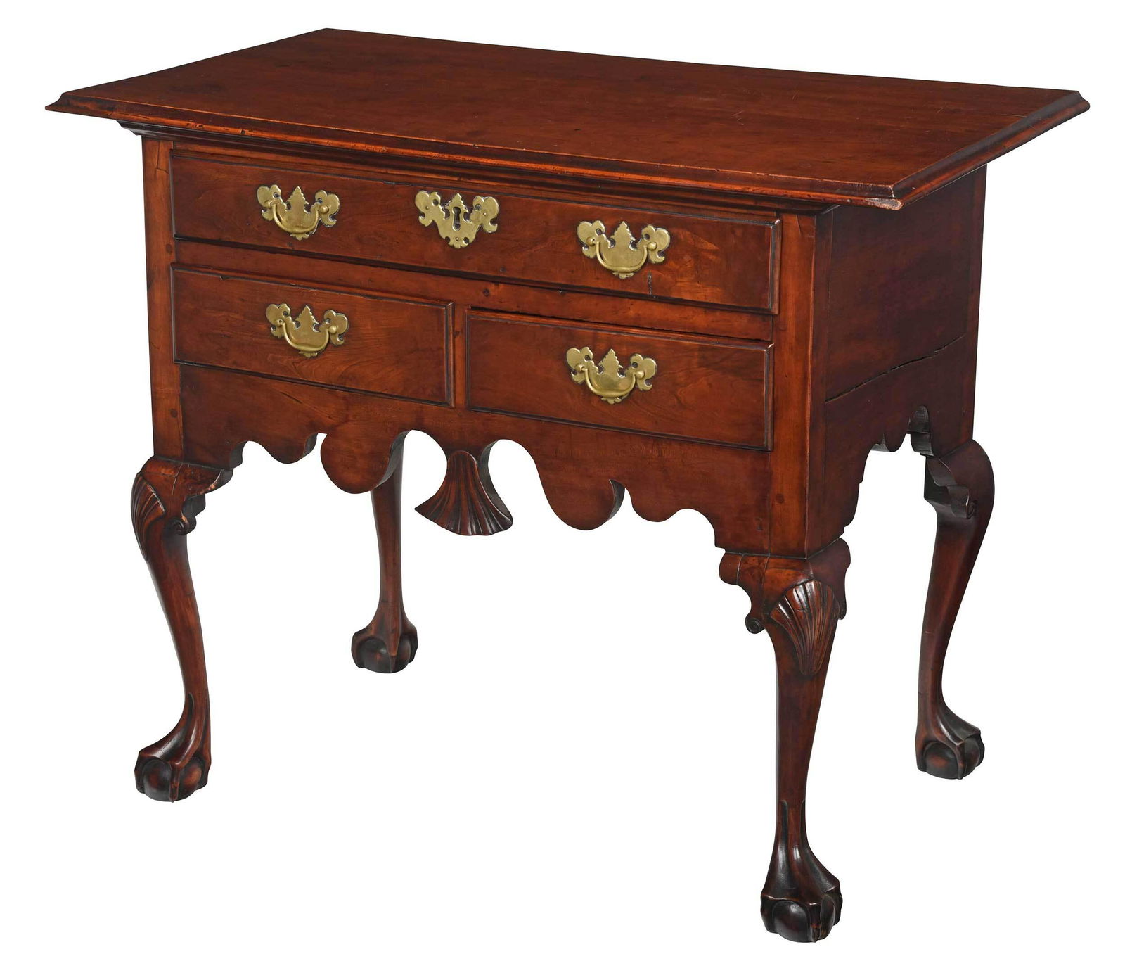 Delaware Valley Chippendale Cherry Dressing Table (1 of 11)
