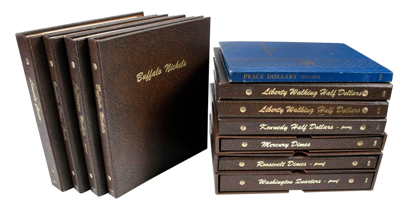 Group of Partial Coin Sets in Albums (1 of 15)