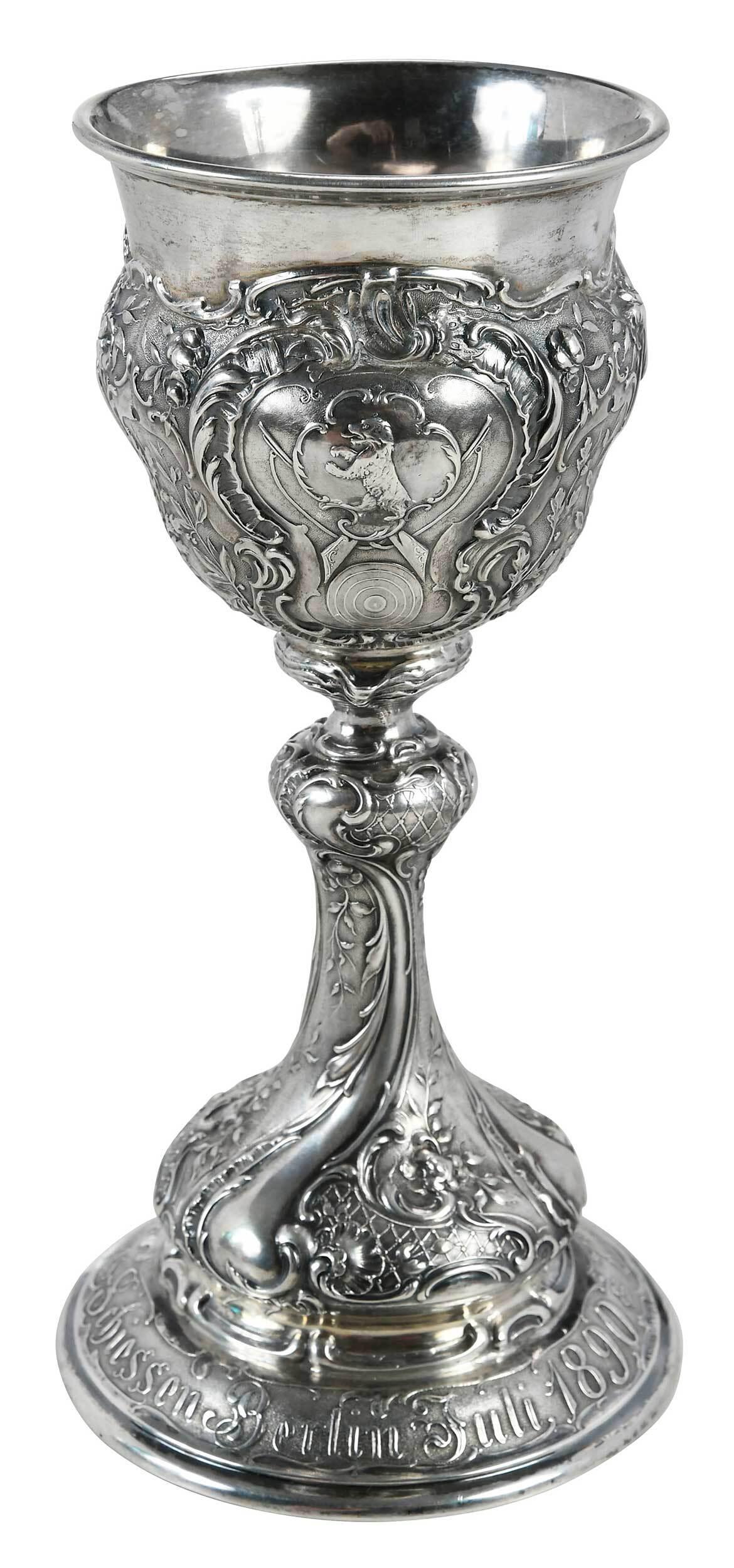 Hugo Schaper German Silver Shooting Trophy (1 of 16)