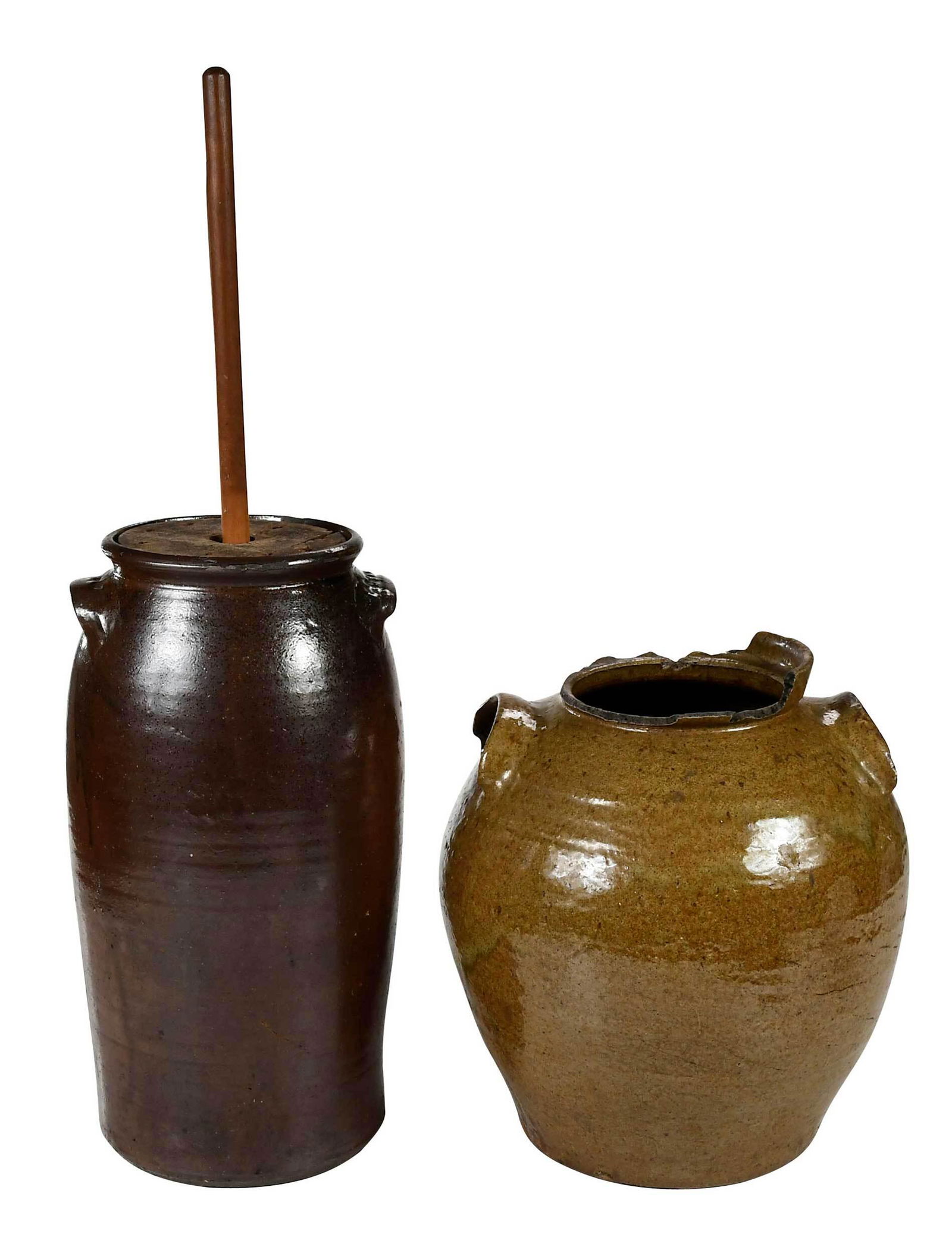 Two Pieces of Southern Stoneware (1 of 11)