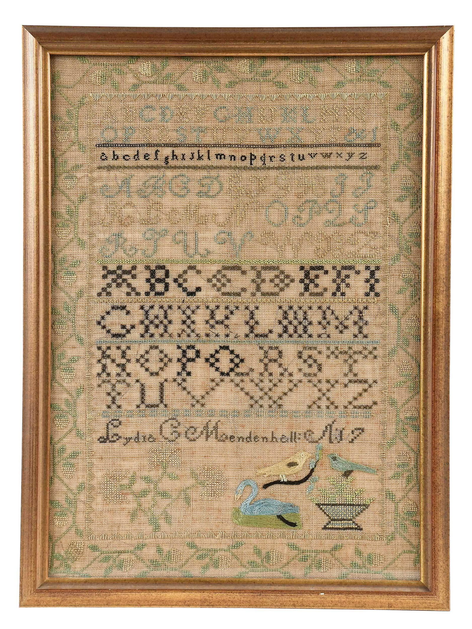 Pennsylvania Quaker Needlework Sampler (1 of 5)