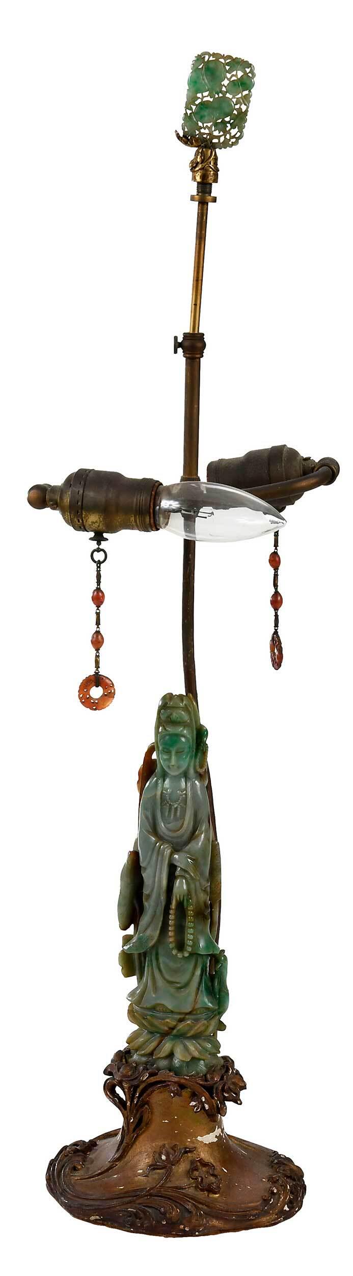 Chinese Jade Carved Guanyin Figure (1 of 10)