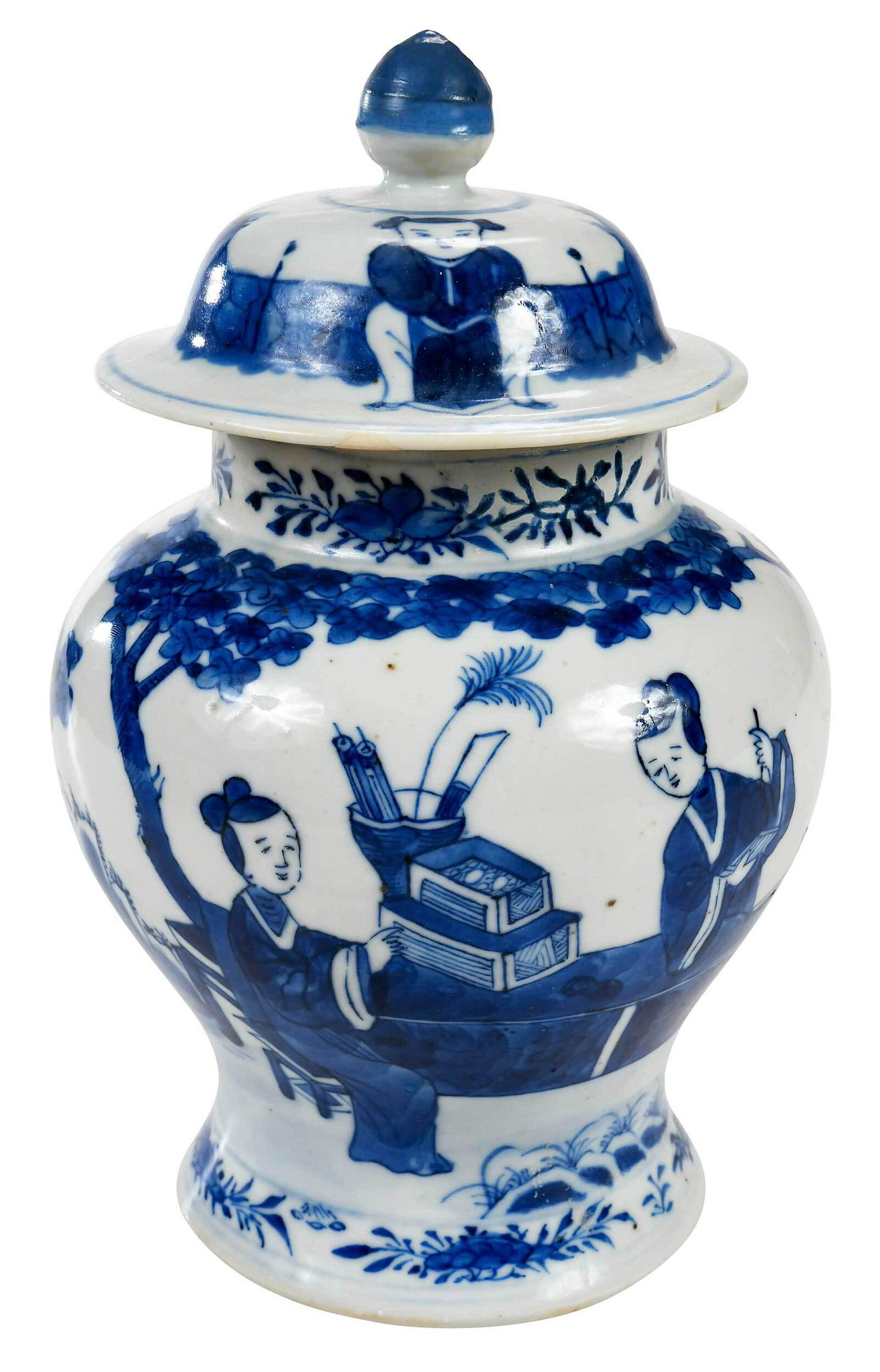Chinese Underglaze Blue and White Porcelain Ginger Jar (1 of 10)