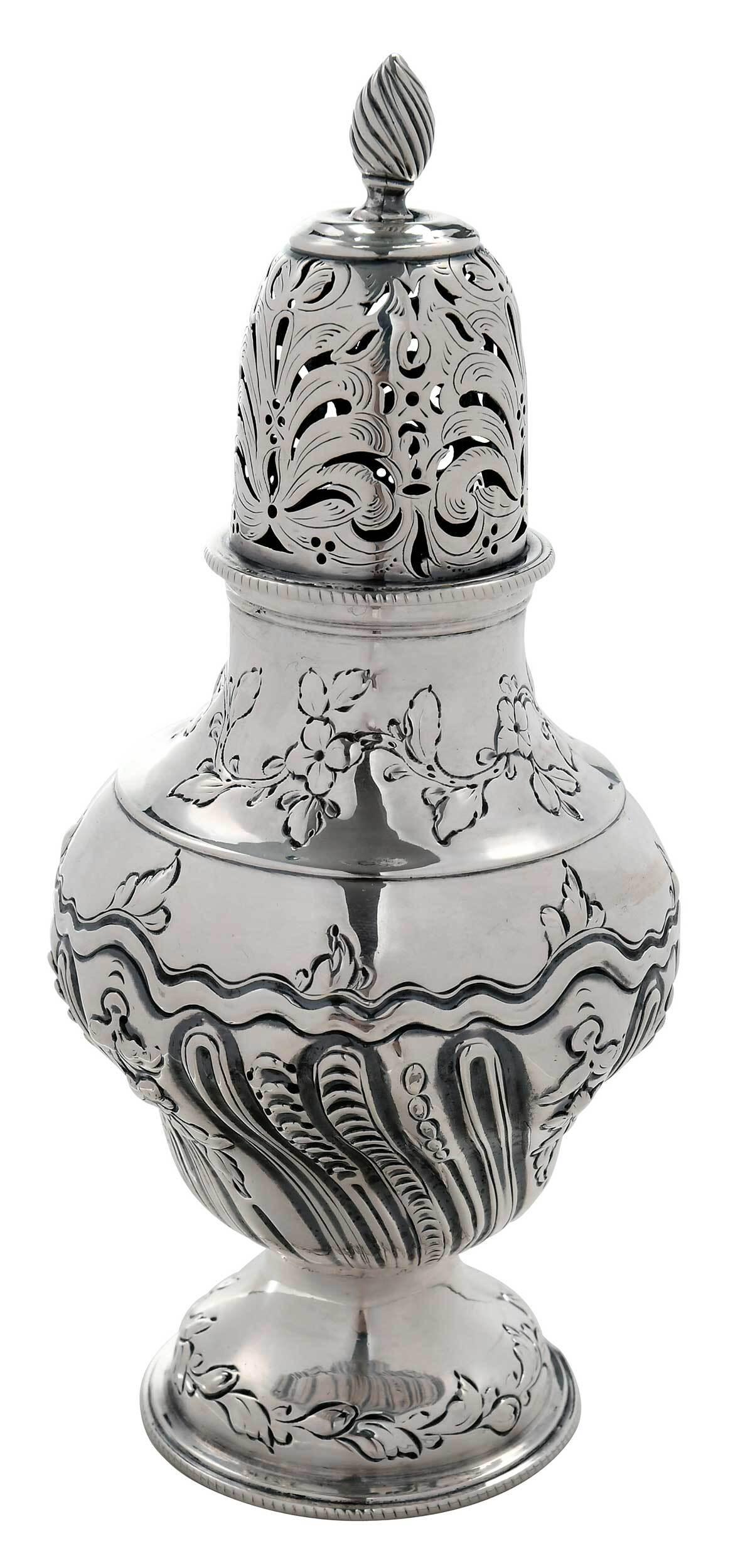 English Silver Sugar Caster (1 of 7)