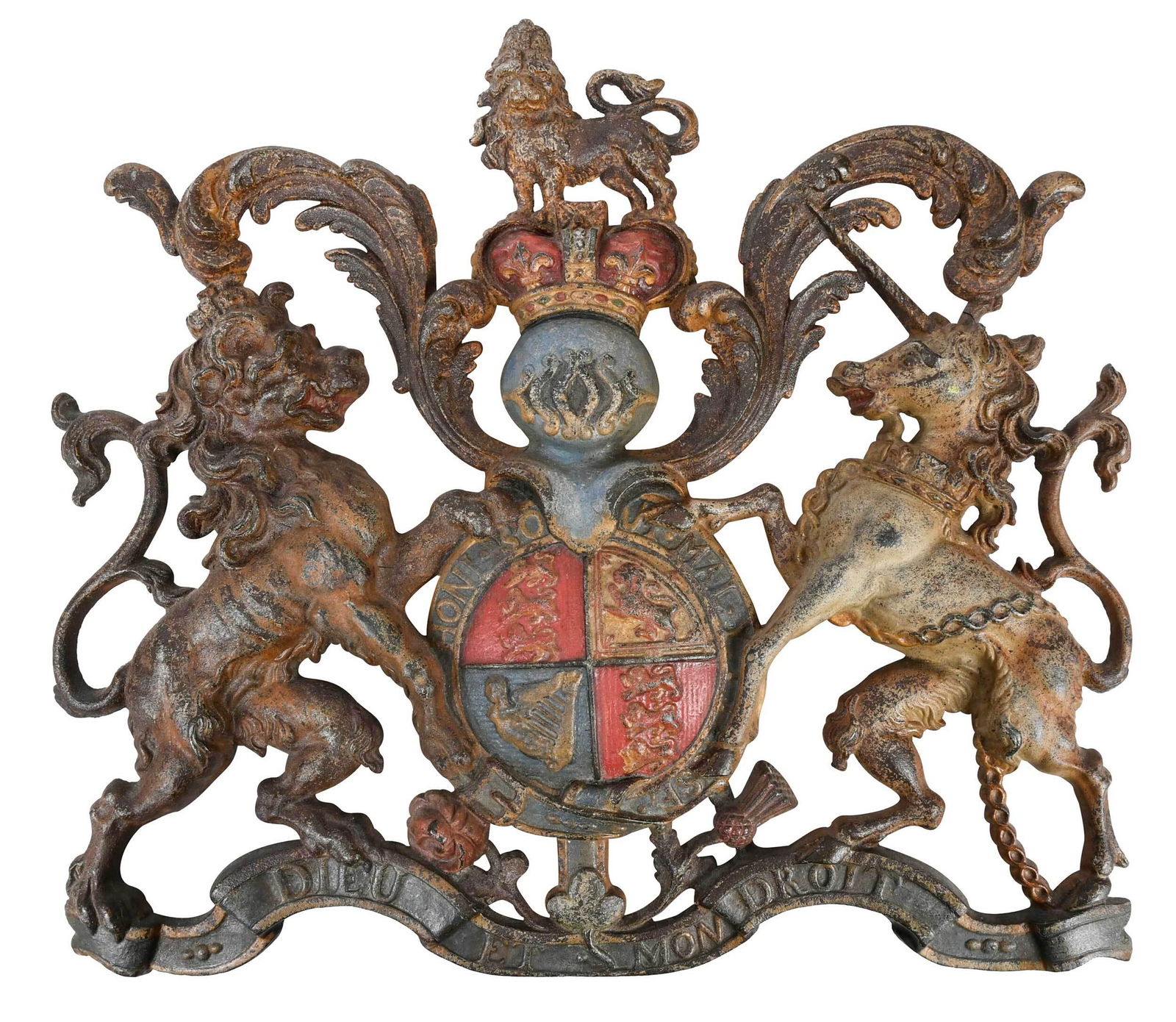 English Cast Iron Royal Warrant (1 of 6)