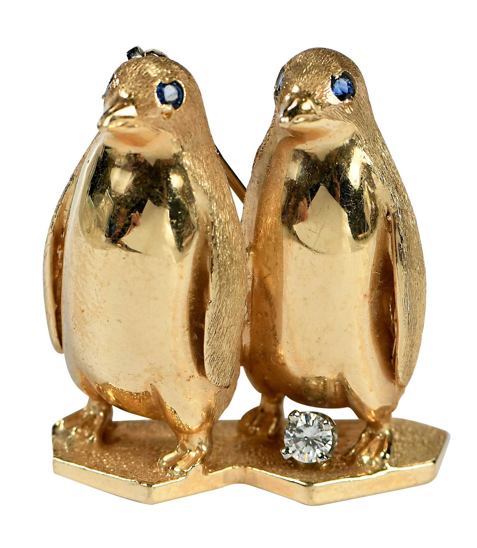 Dankner 14kt. Penguin Brooch (1 of 7)