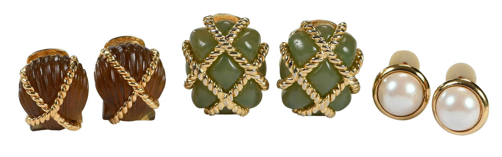 Three Pairs Earclips (1 of 8)