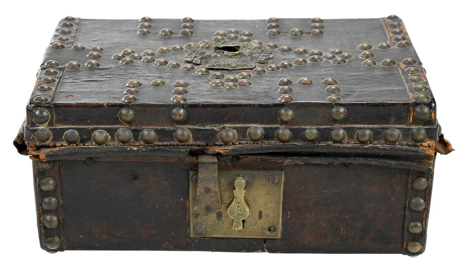 Charleston, SC, Leather Clad Table Box (1 of 8)