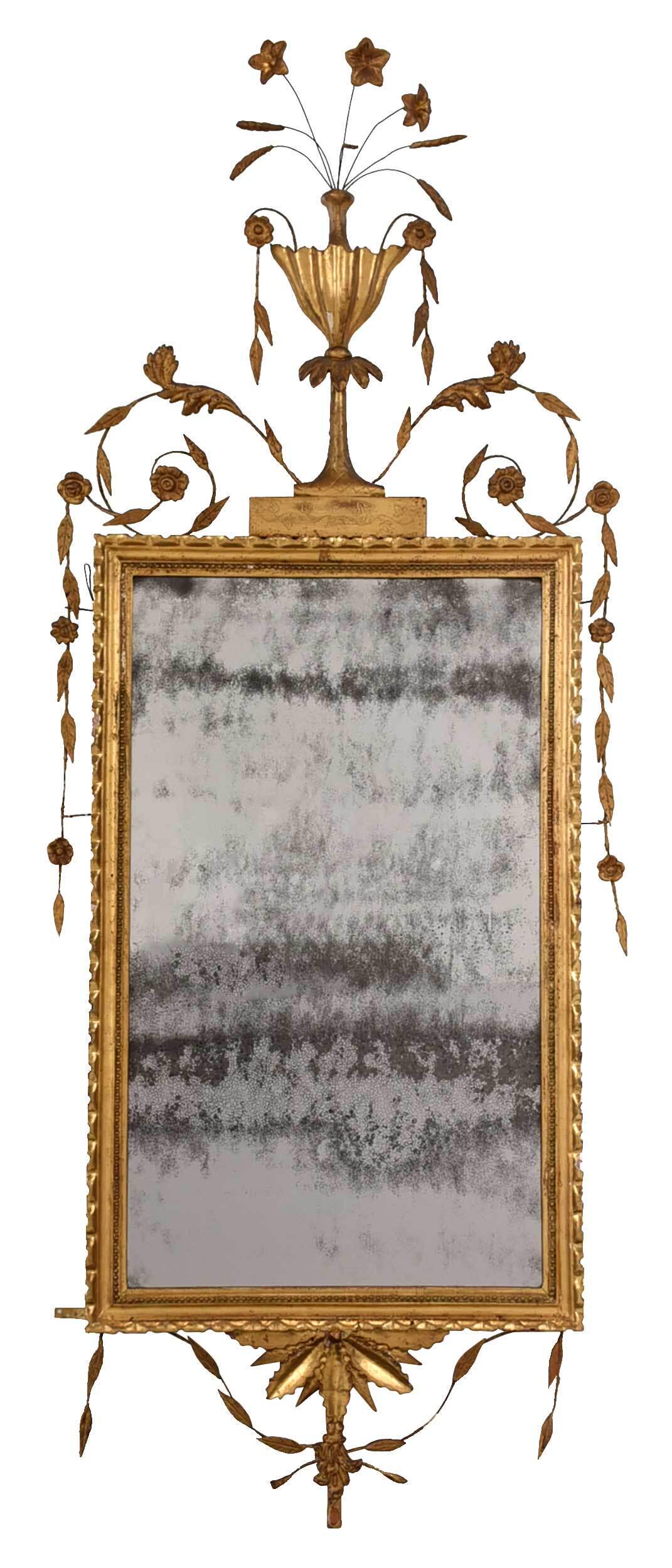 Fine Adam Carved and Giltwood Mirror (1 of 7)