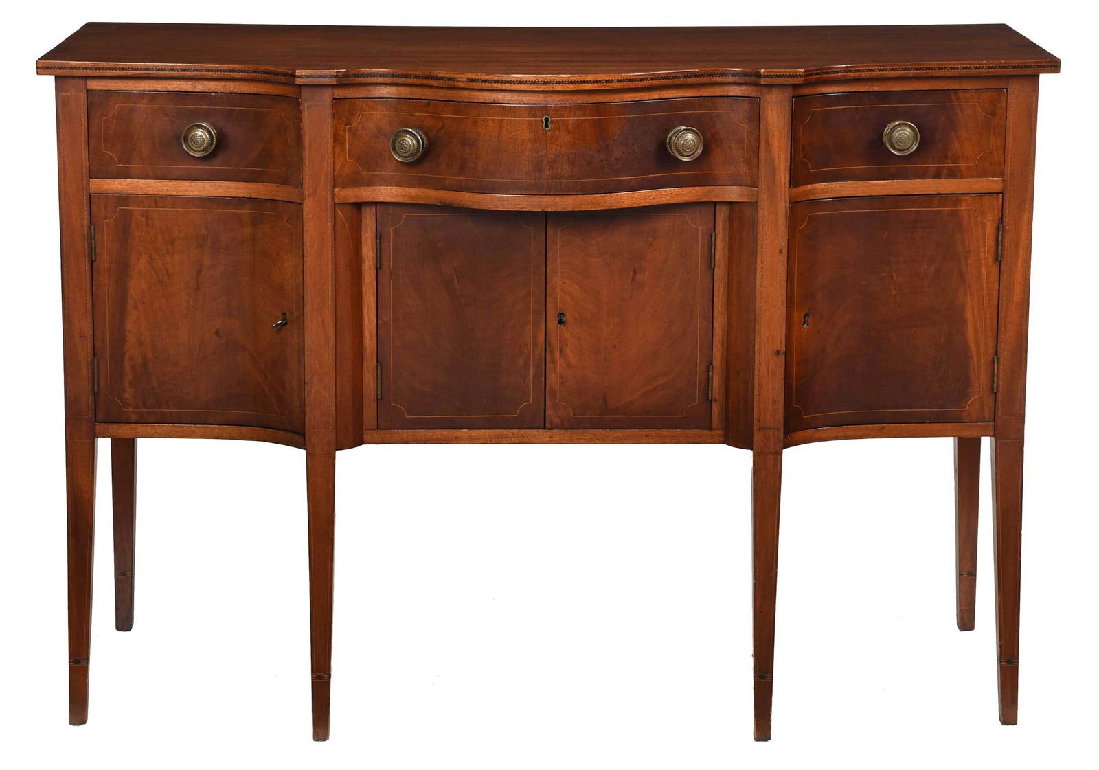 Diminutive New England Federal Style Sideboard (1 of 9)