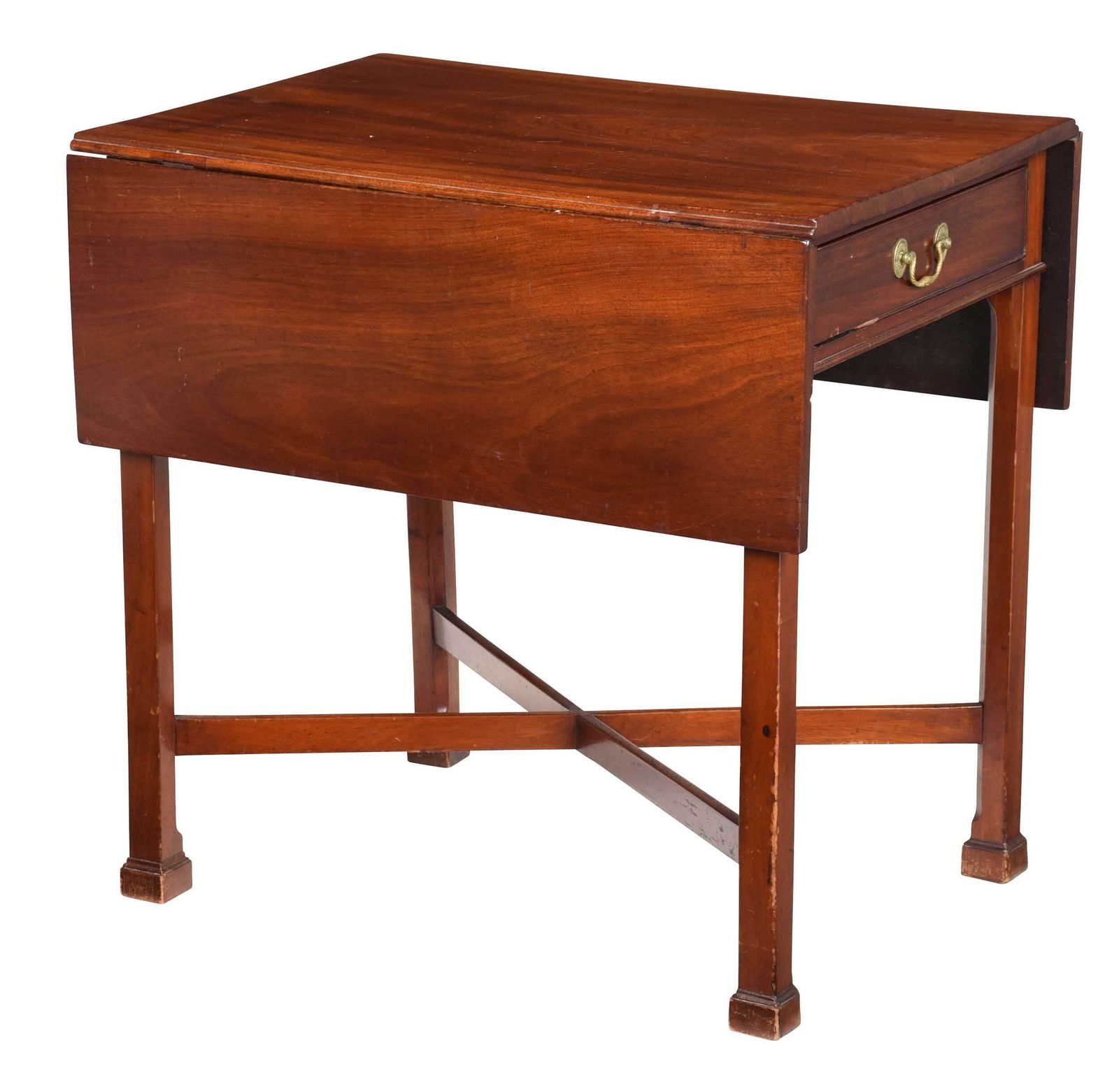 American Chippendale Mahogany Pembroke Table (1 of 7)