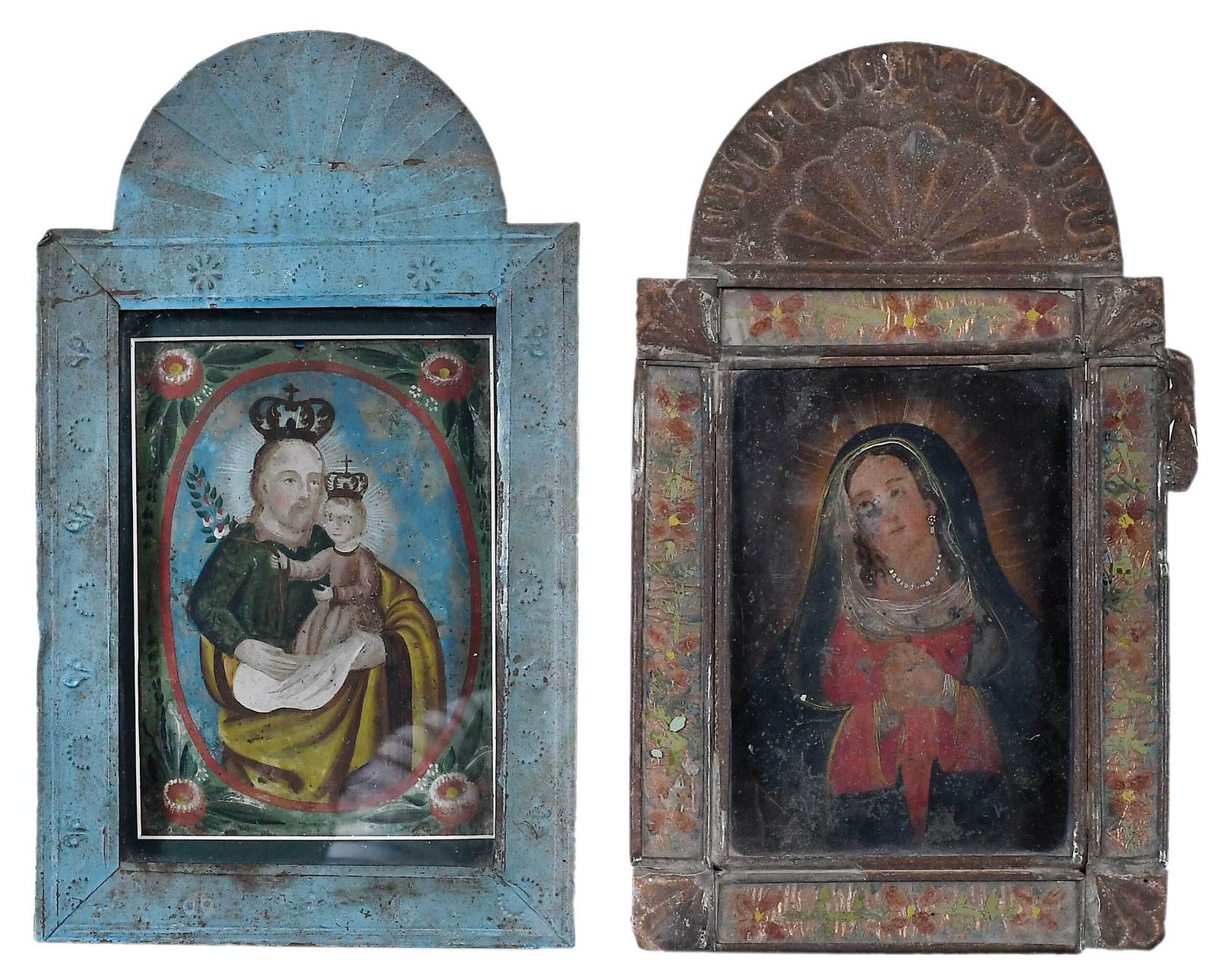 Two Spanish Colonial Retablos (1 of 10)
