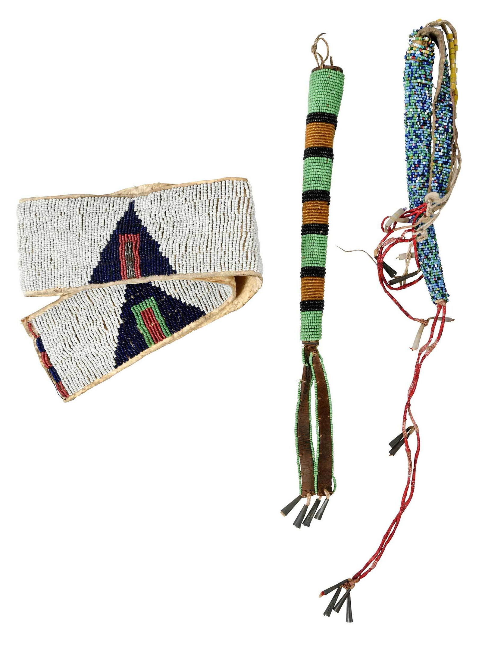 Two Plains Beaded Awl Cases (1 of 9)