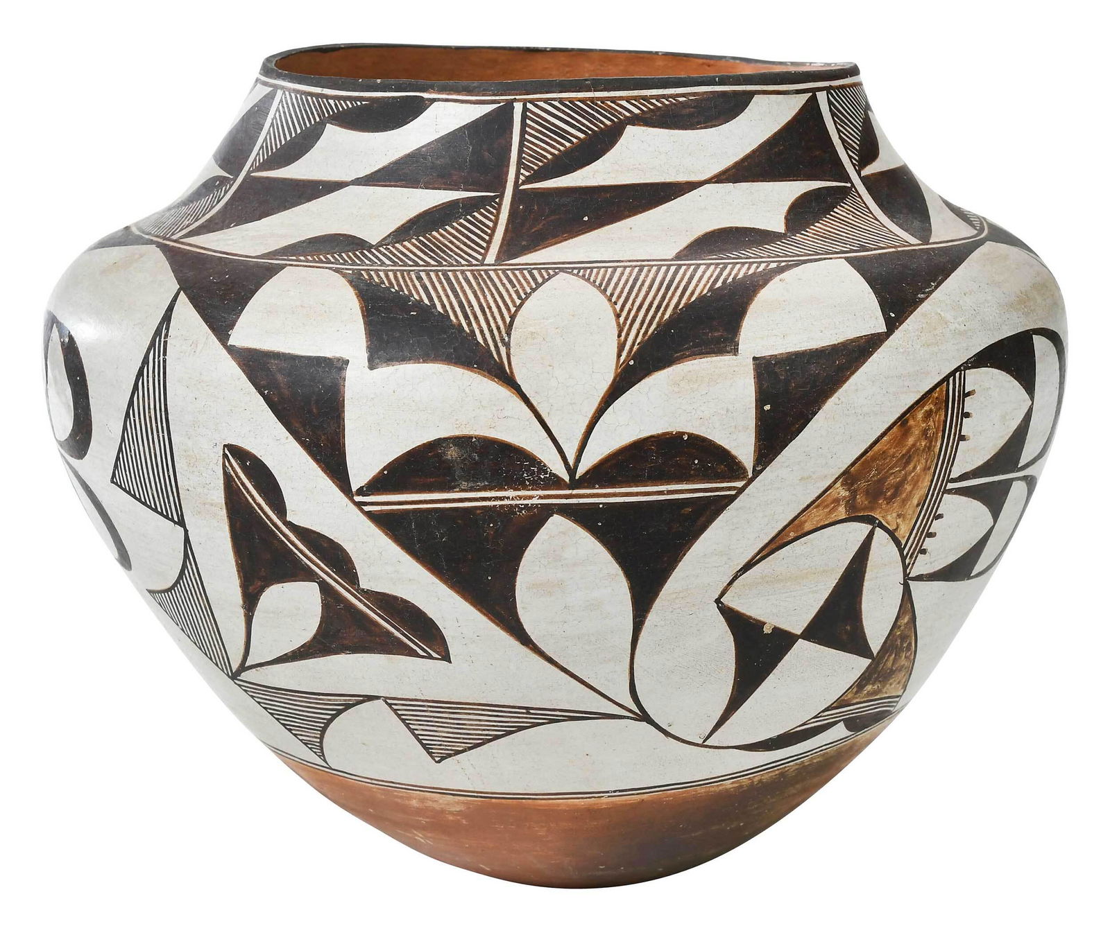 Large Acoma Pueblo Polychrome Olla (1 of 12)