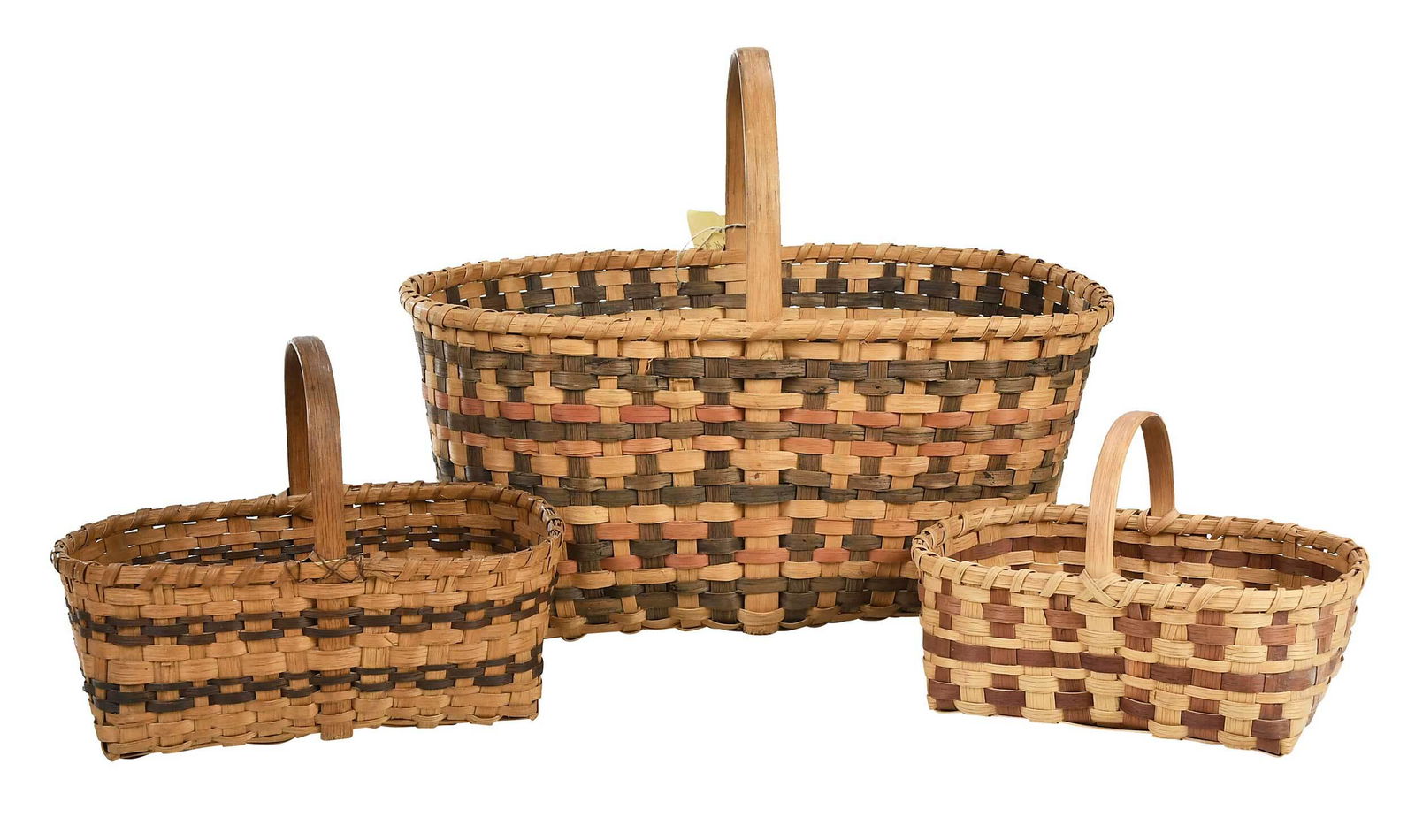 Three Cherokee Market Baskets (1 of 9)