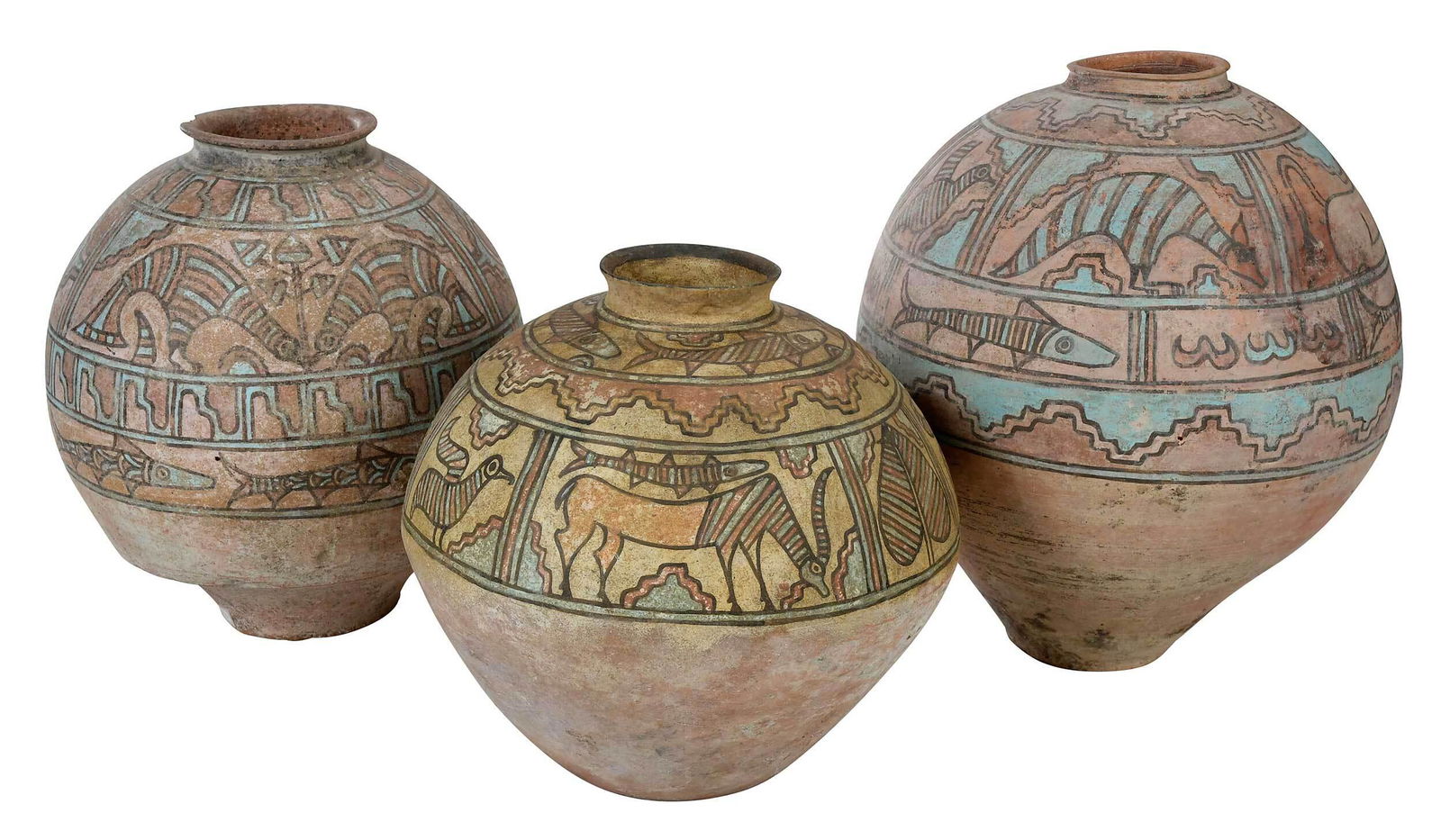 Three Indus Valley Painted Pottery Vessels (1 of 17)
