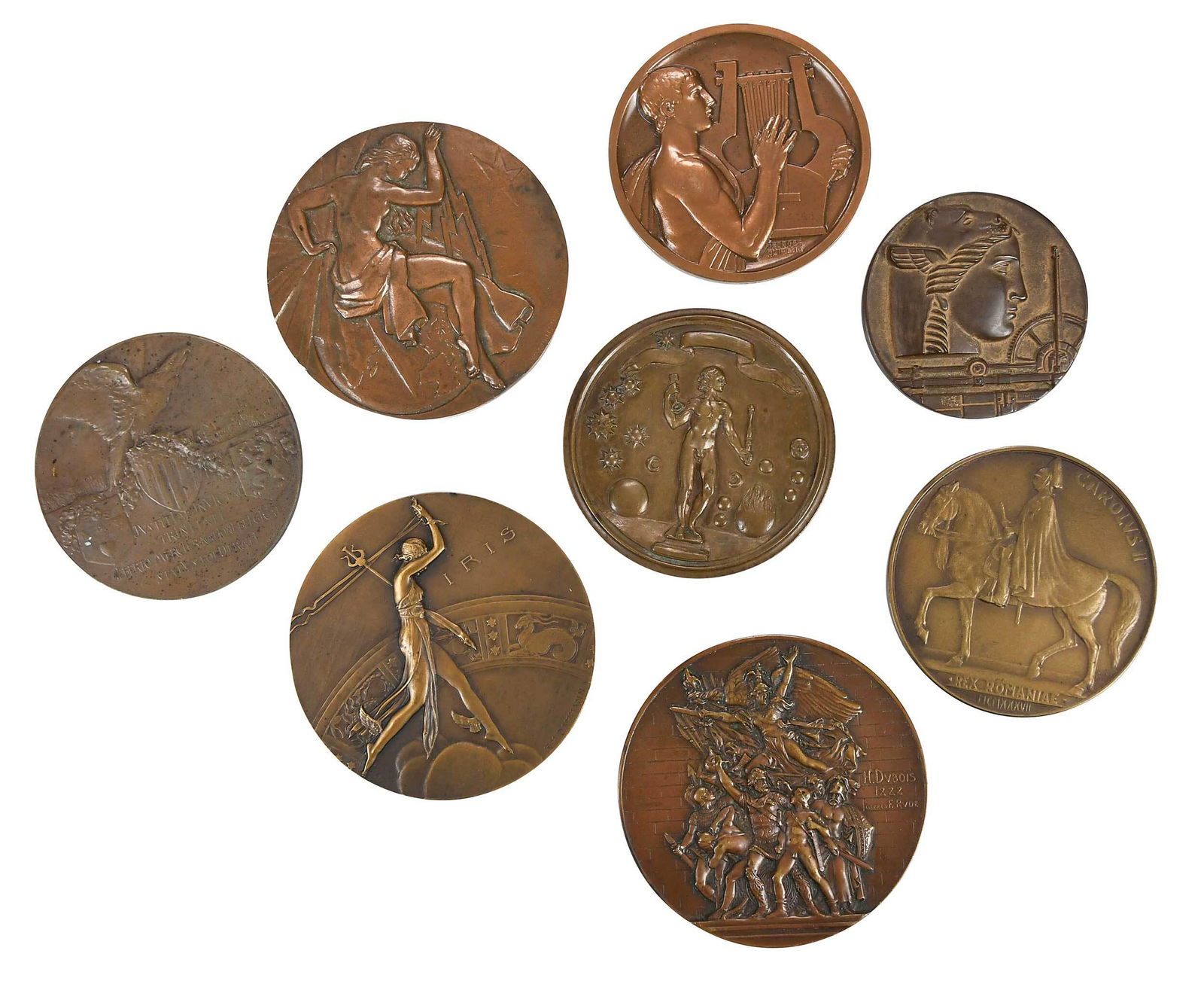 Group of Eight Assorted Medals (1 of 5)