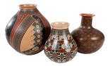 Three Signed Mata Ortiz Pots