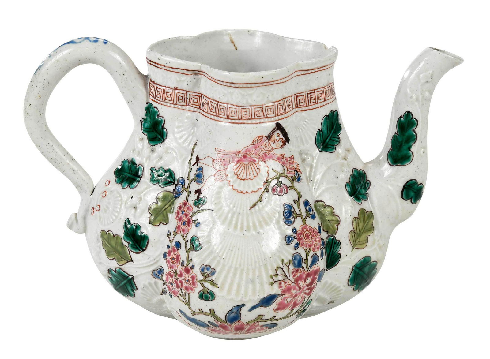 Soft Paste Porcelain Floral Teapot (1 of 10)