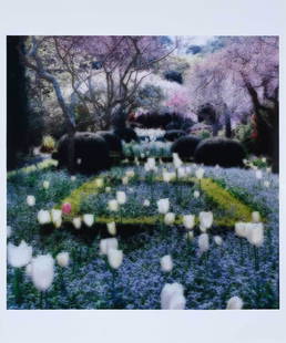 Lynn Geesaman: (American, born 1938) Filoli Gardens, 2000, signed, titled, dated, color print, 24 x 20 in.; unframed Provenance: Private Collection, Wisconsin