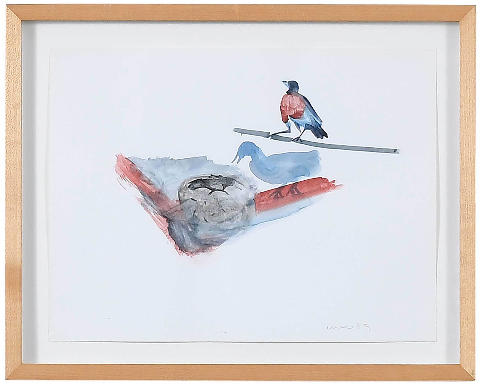 William Wegman Watercolor (1 of 4)