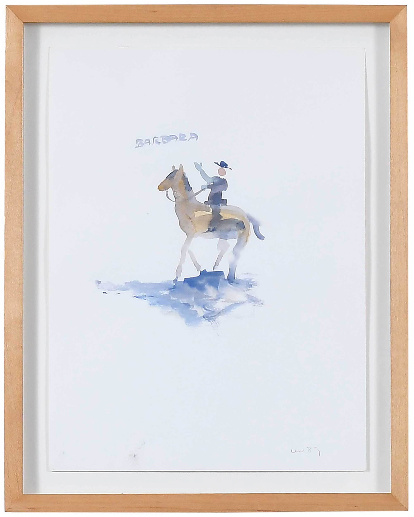 William Wegman Watercolor (1 of 4)