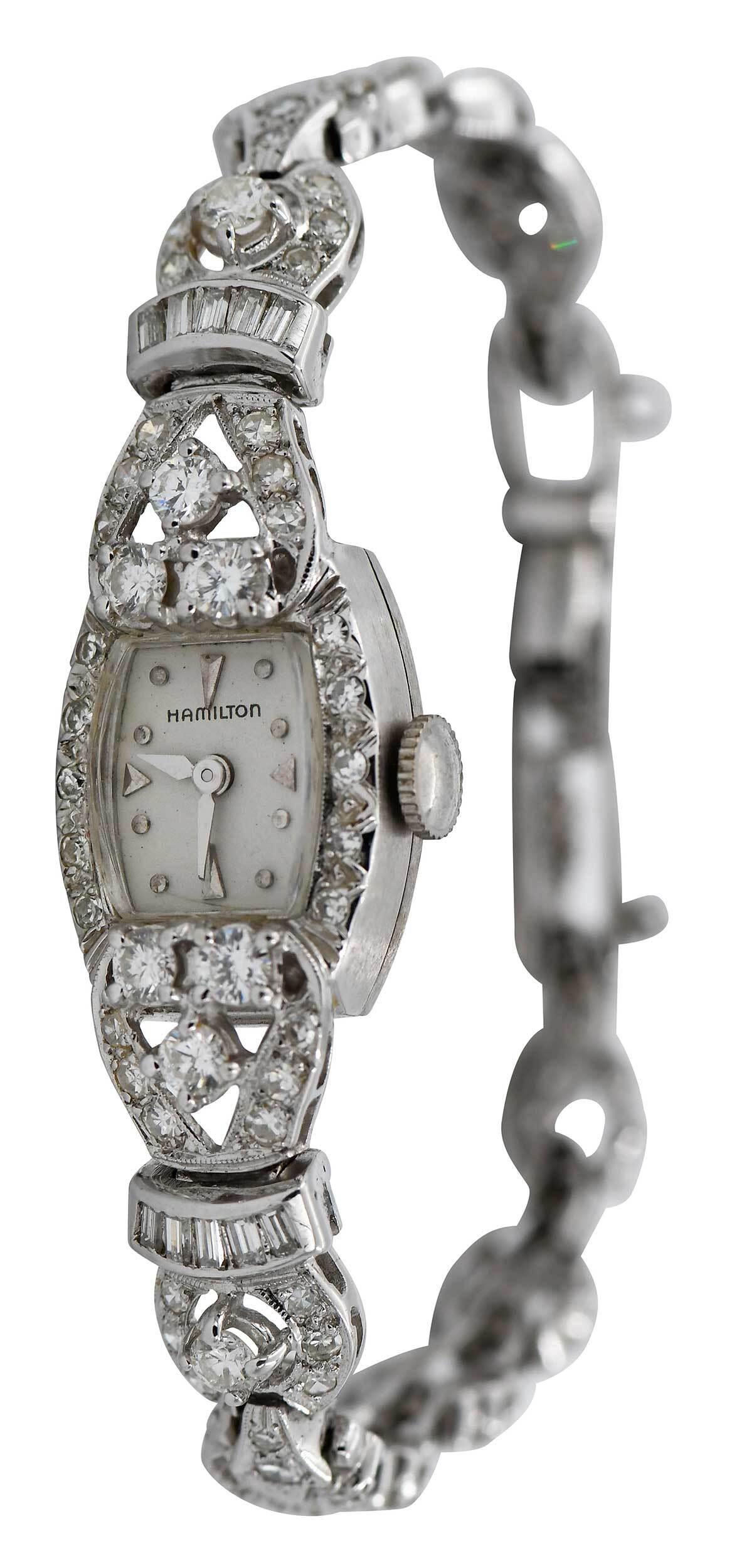 Hamilton 14kt. Diamond Watch (1 of 11)
