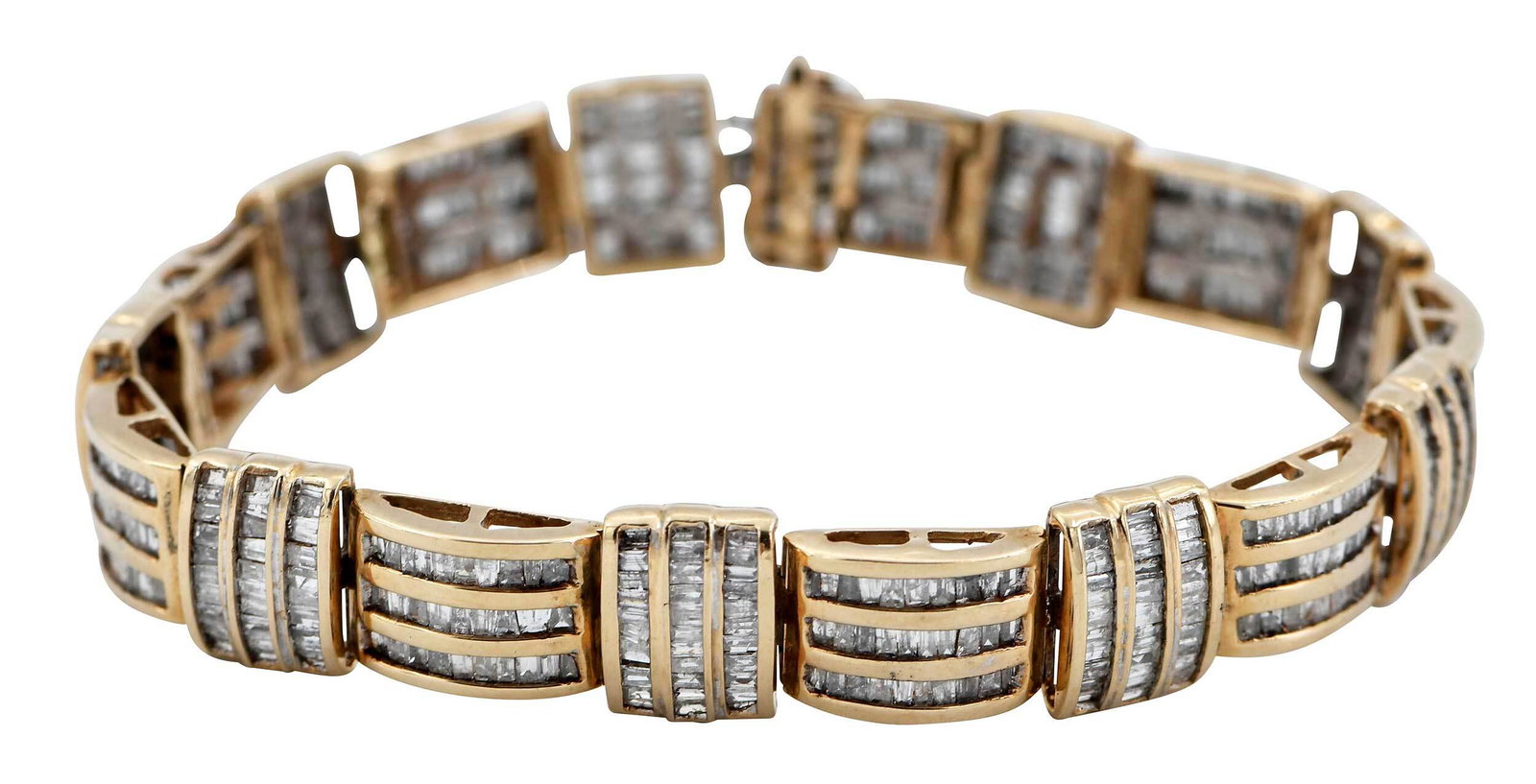 10kt. Diamond Bracelet (1 of 9)