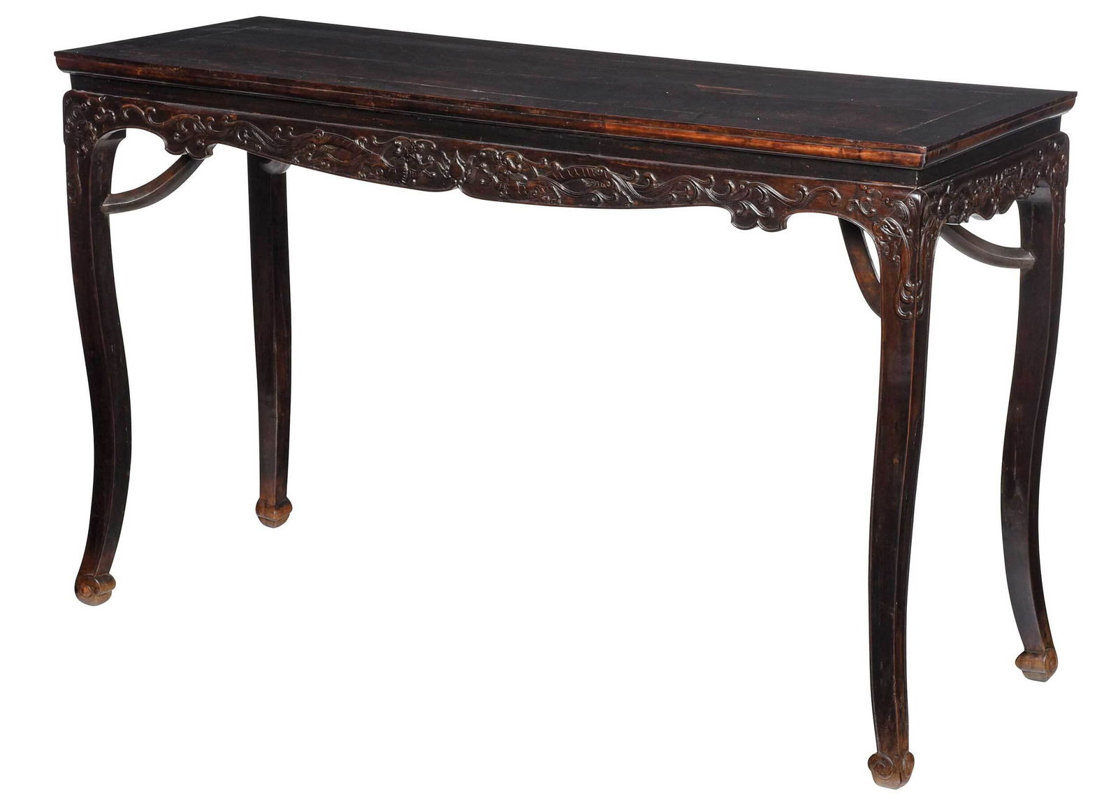 Chinese Carved Zitan Altar Table (1 of 18)