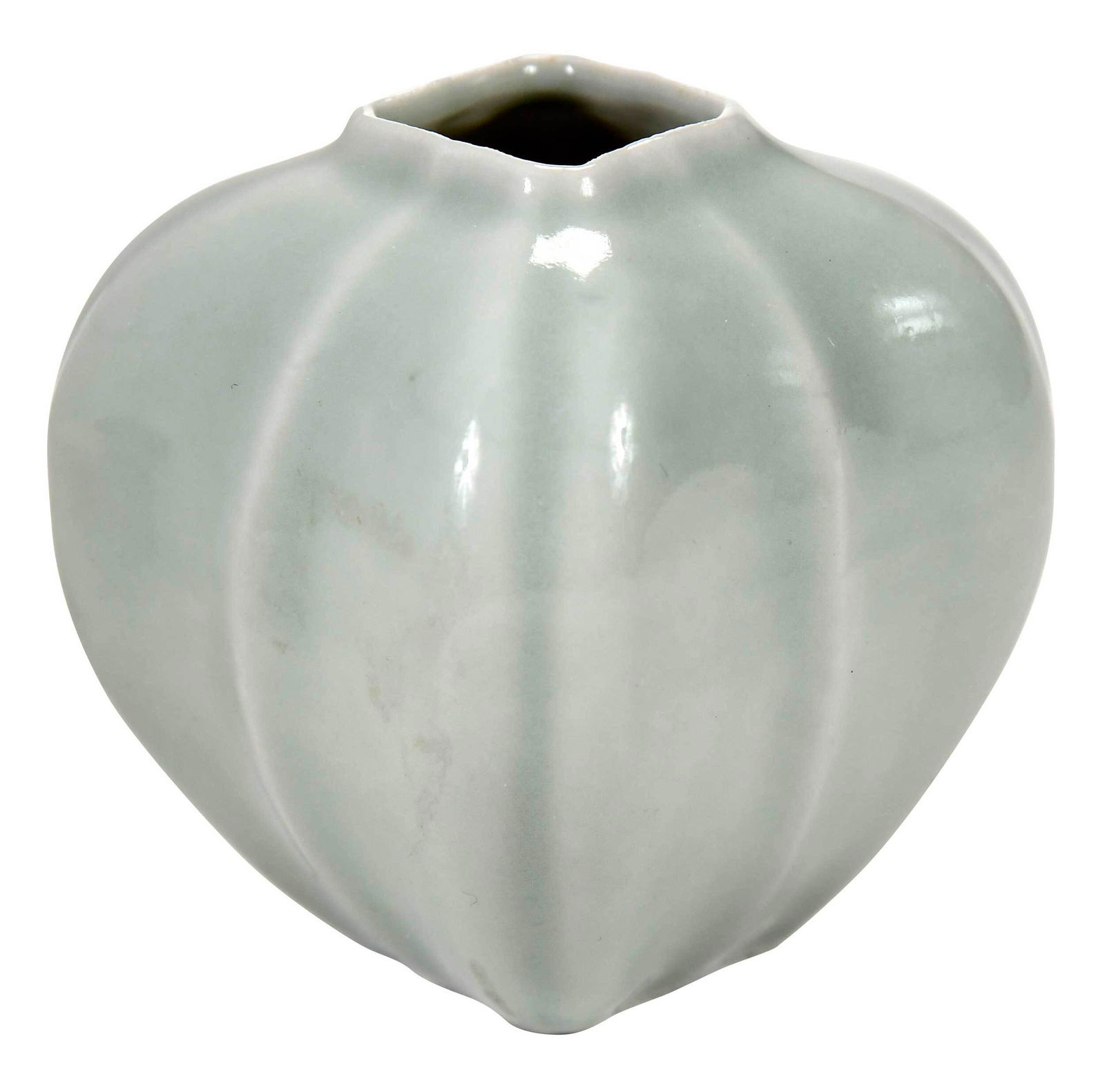 Chinese Celadon Glazed Water Pot (1 of 9)