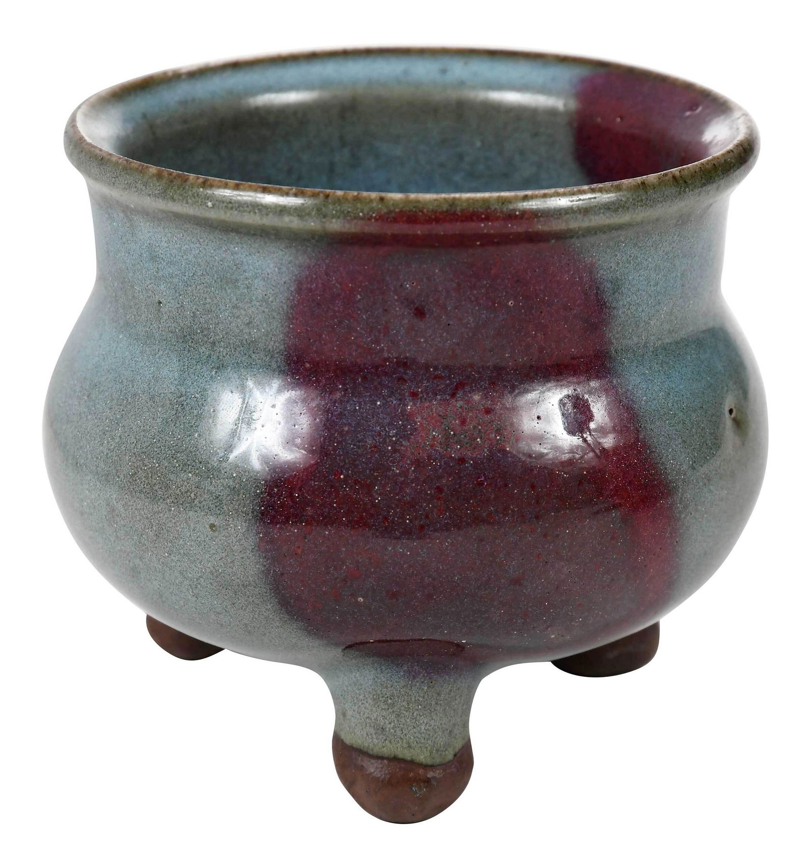 Chinese Junyao Style Pottery Censer (1 of 10)