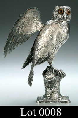 Continental silver owl, - 5
