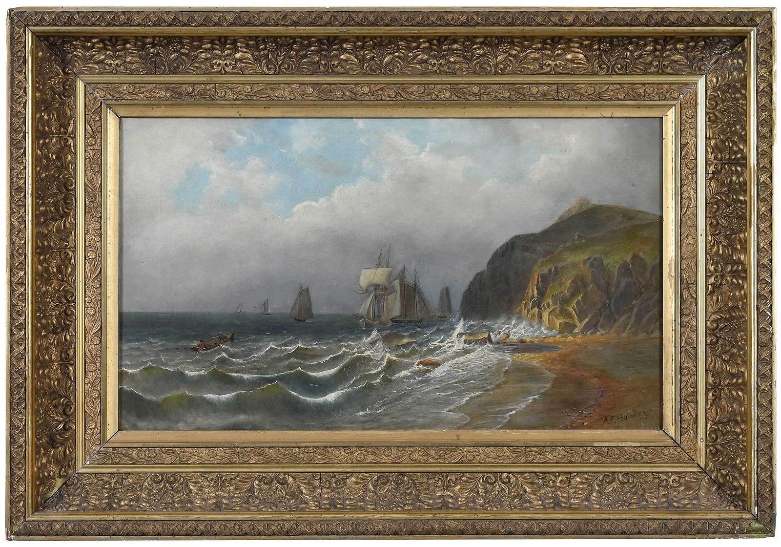 British Maritime Painting, A.C. Baisley (1 of 9)