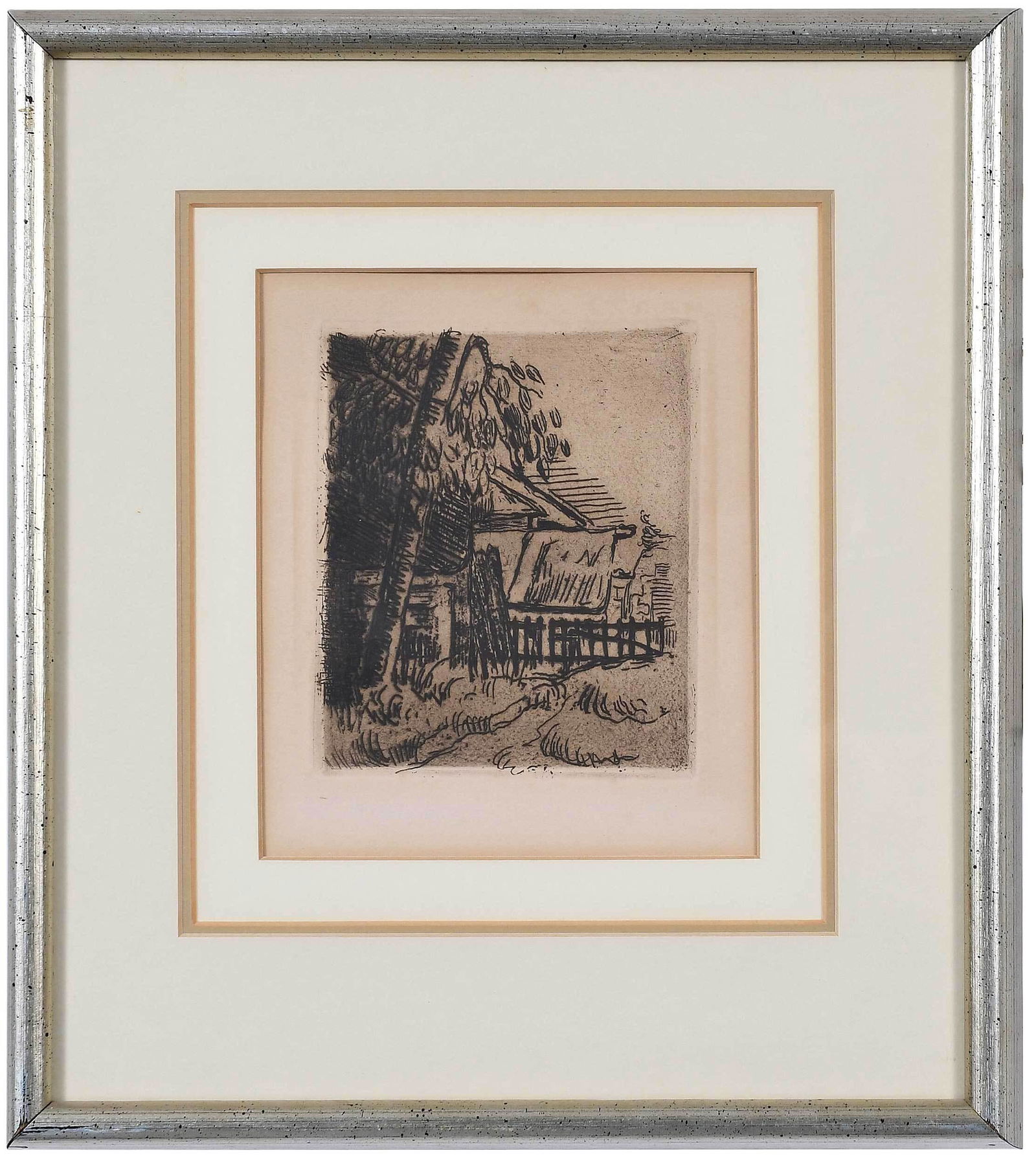 Paul Cezanne Engraving (1 of 4)