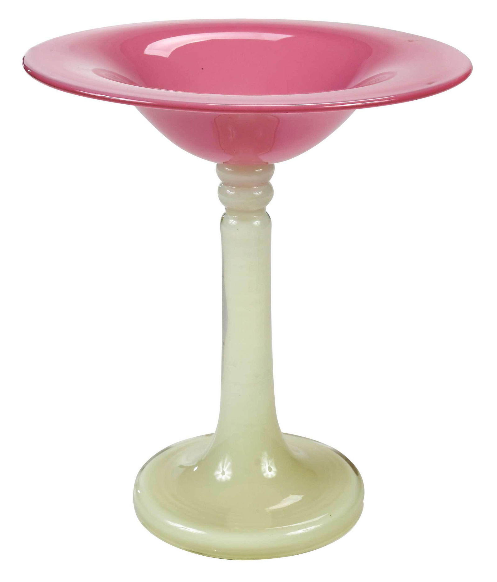 Bohemia Footed Glass Compote (1 of 4)
