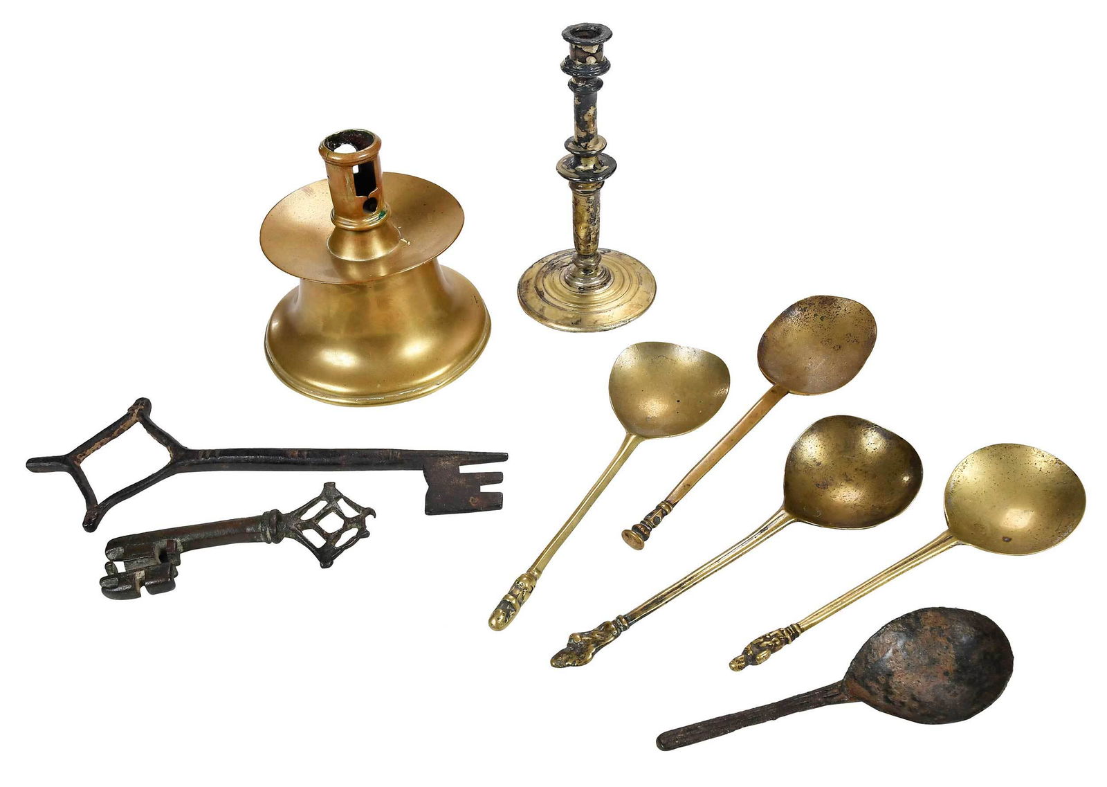 Group of Nine Continental Table Objects (1 of 5)